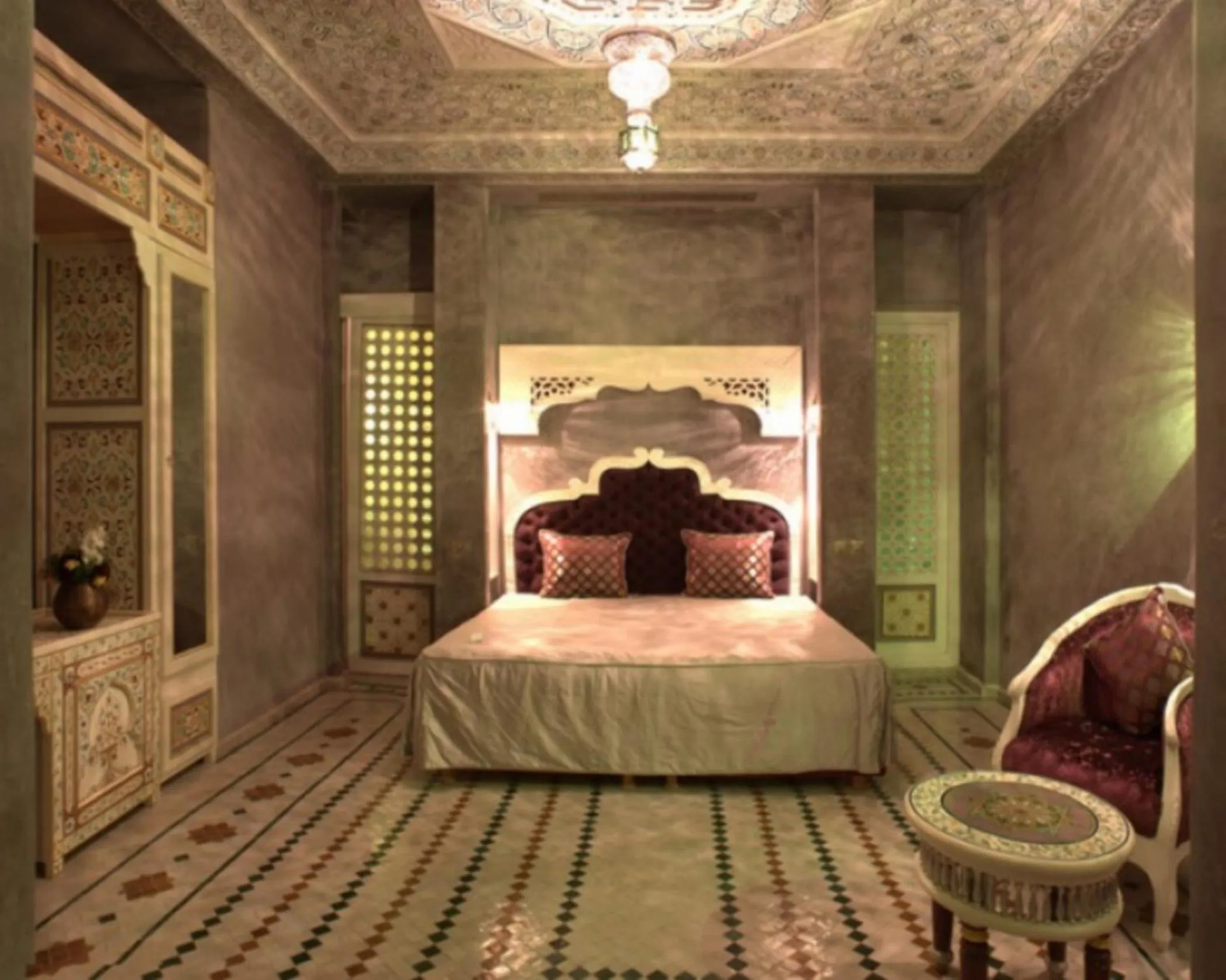 Bedroom, Bed in Mumtaz Mahal