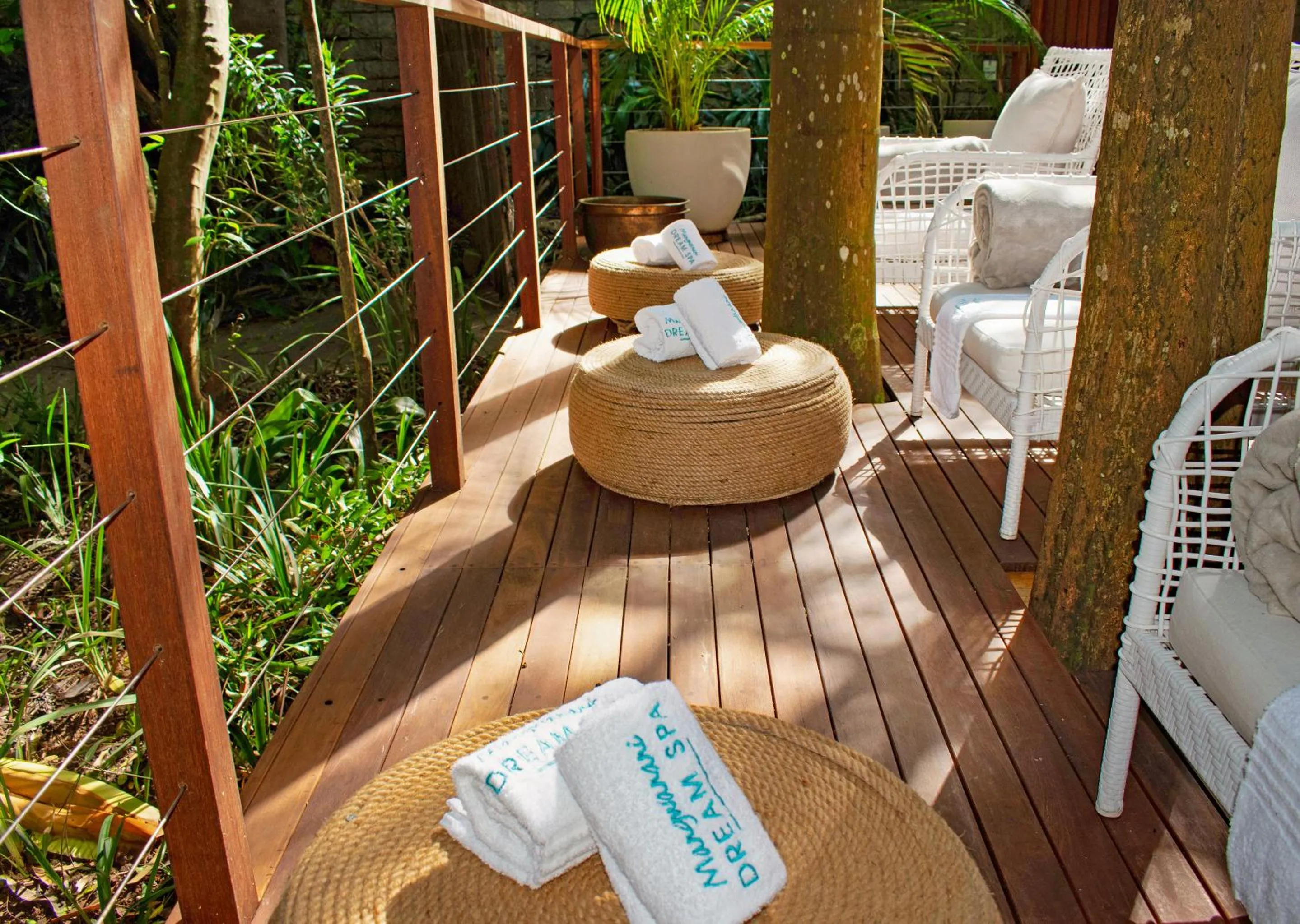 Patio in Zimbali Lodge by Dream Resorts