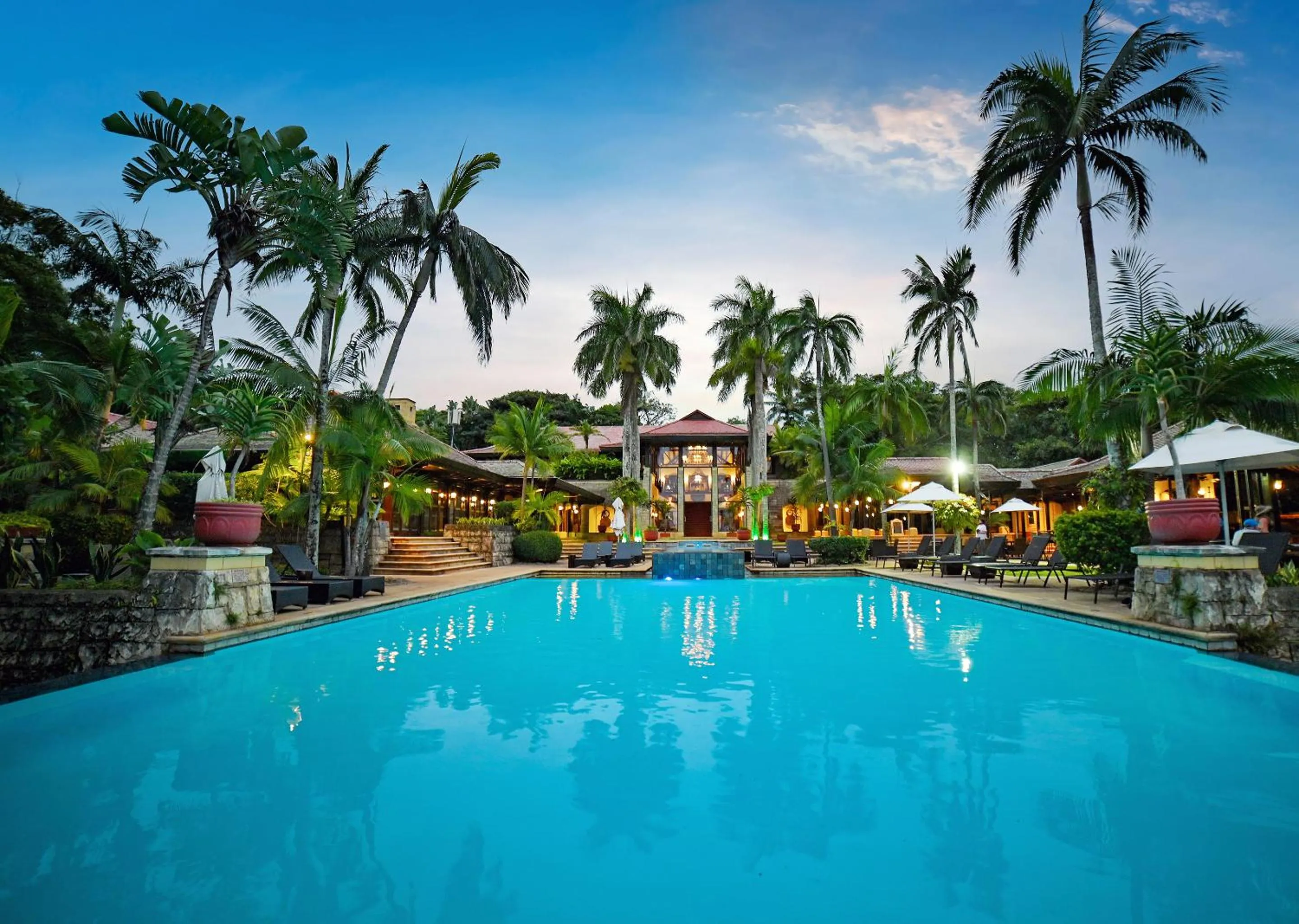 Property building in Zimbali Lodge by Dream Resorts