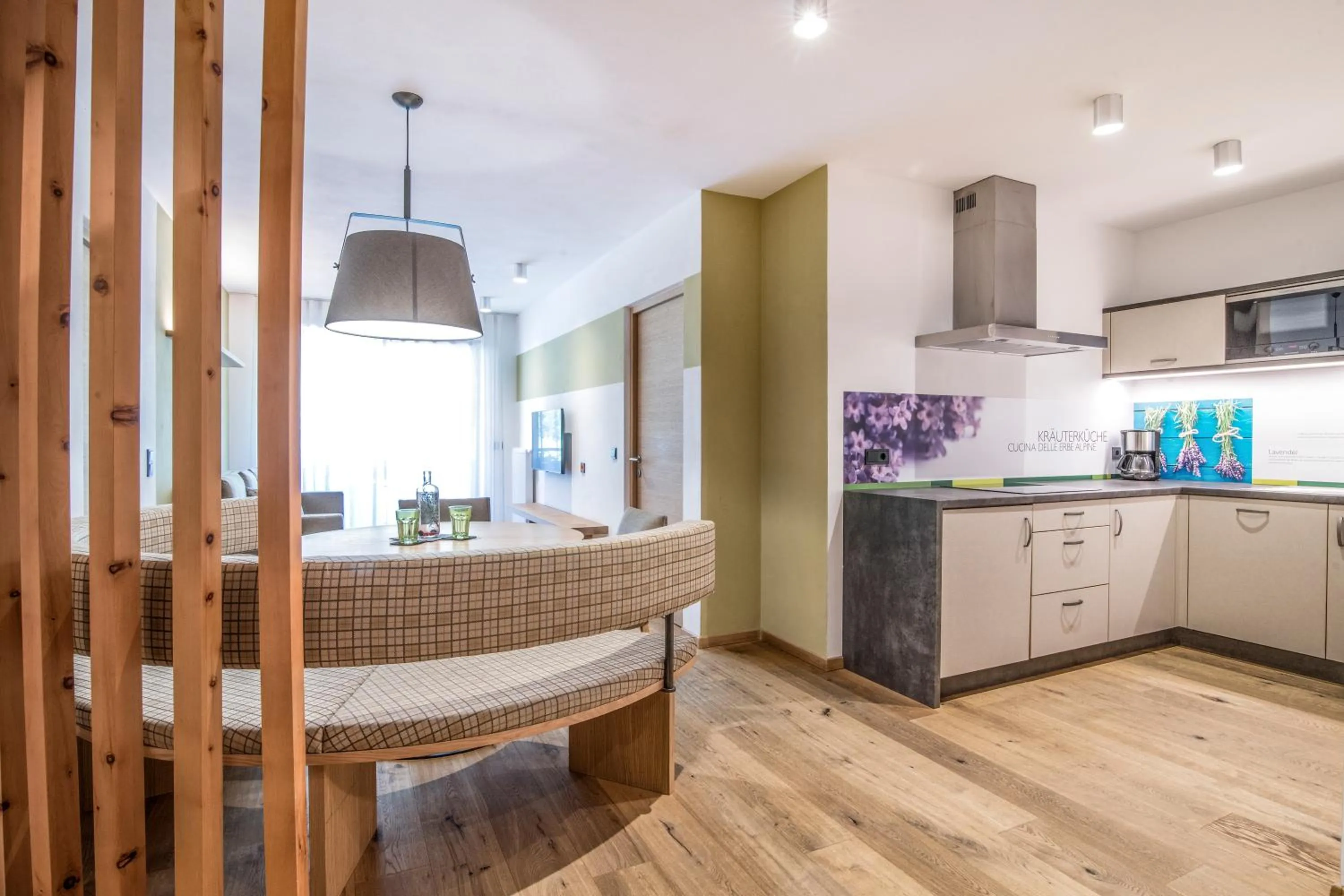 Kitchen or kitchenette in Sporthotel Zoll