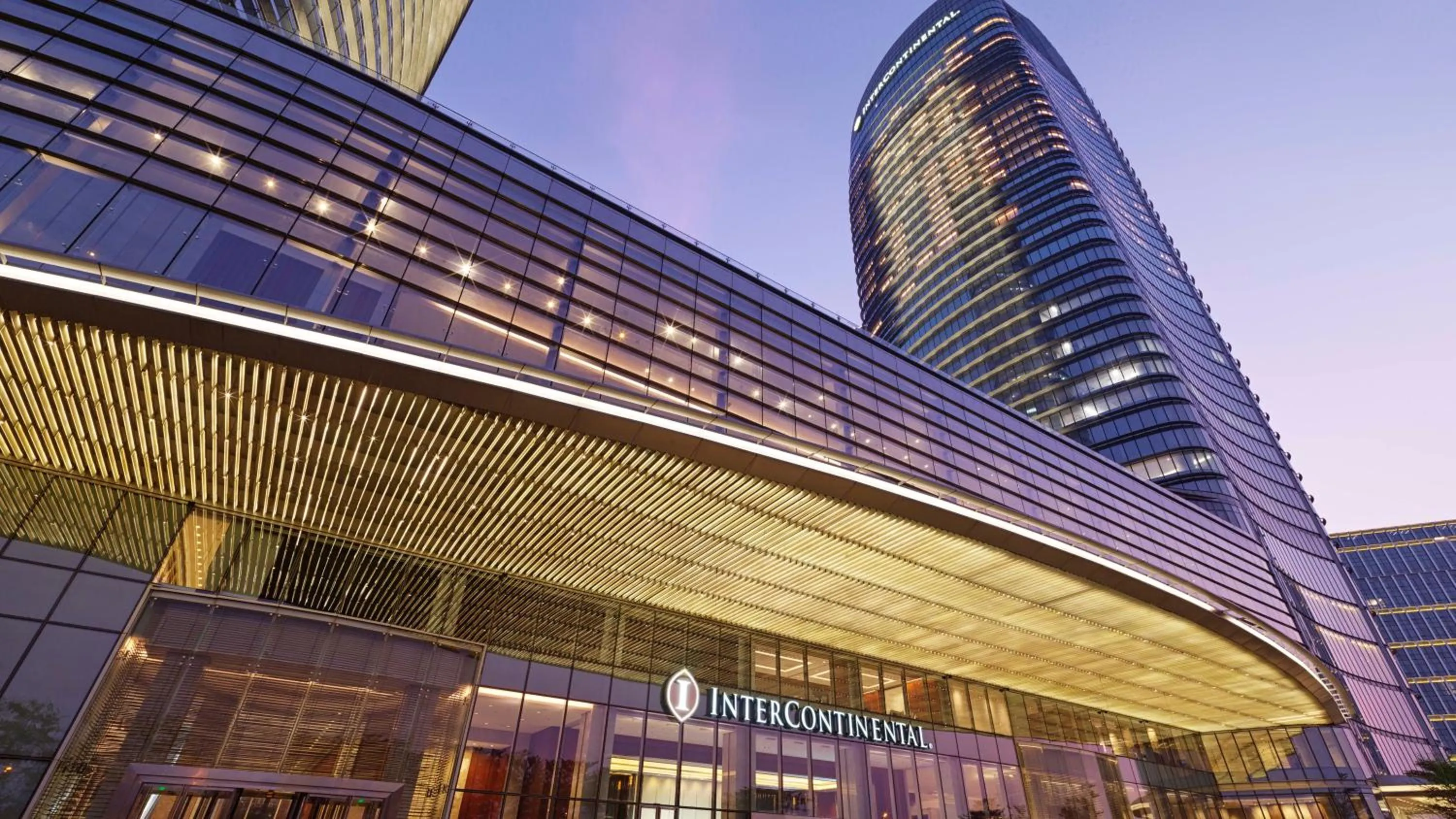 Property building in InterContinental Guangzhou Exhibition Center by IHG