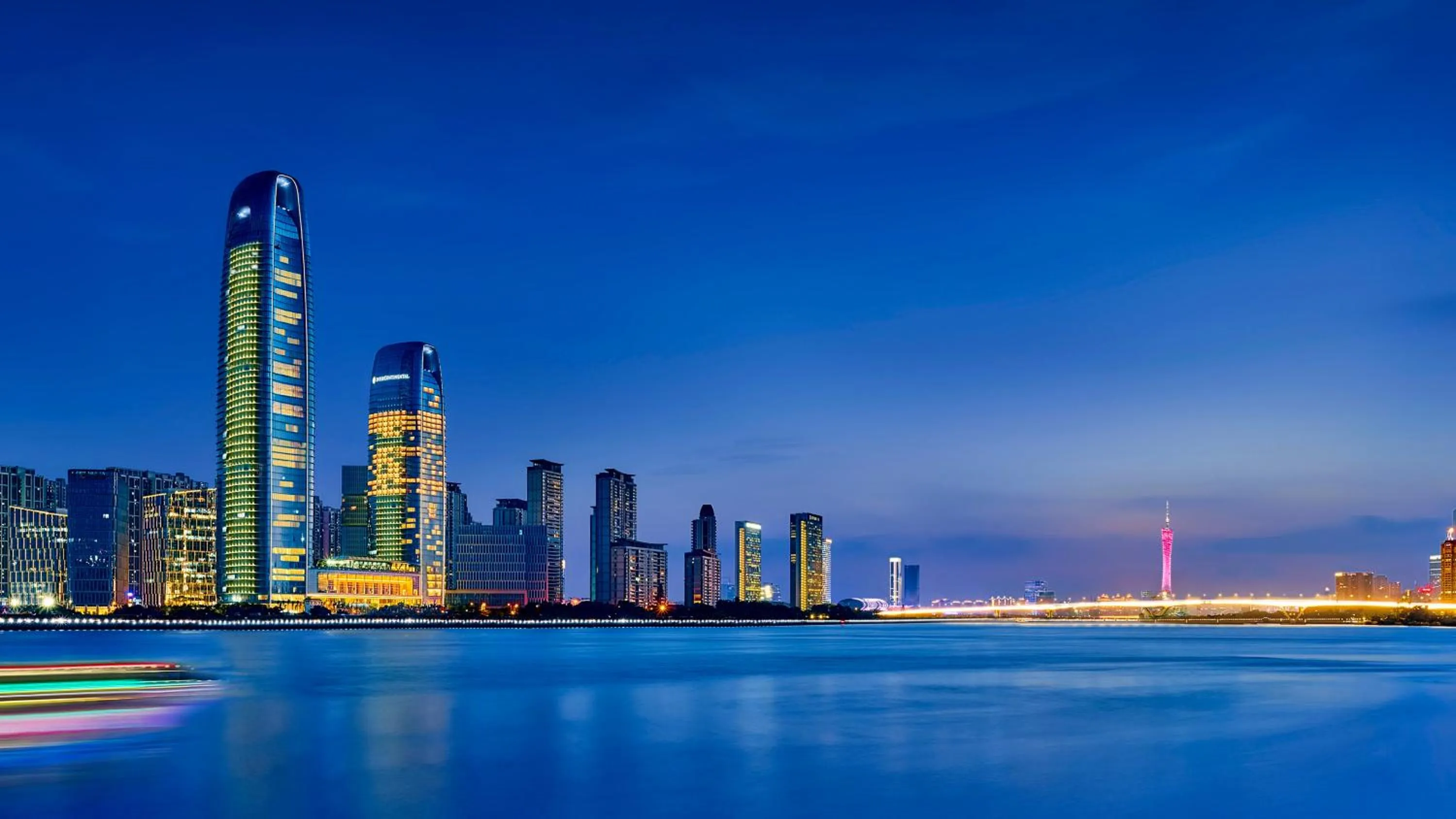 Property building in InterContinental Guangzhou Exhibition Center by IHG