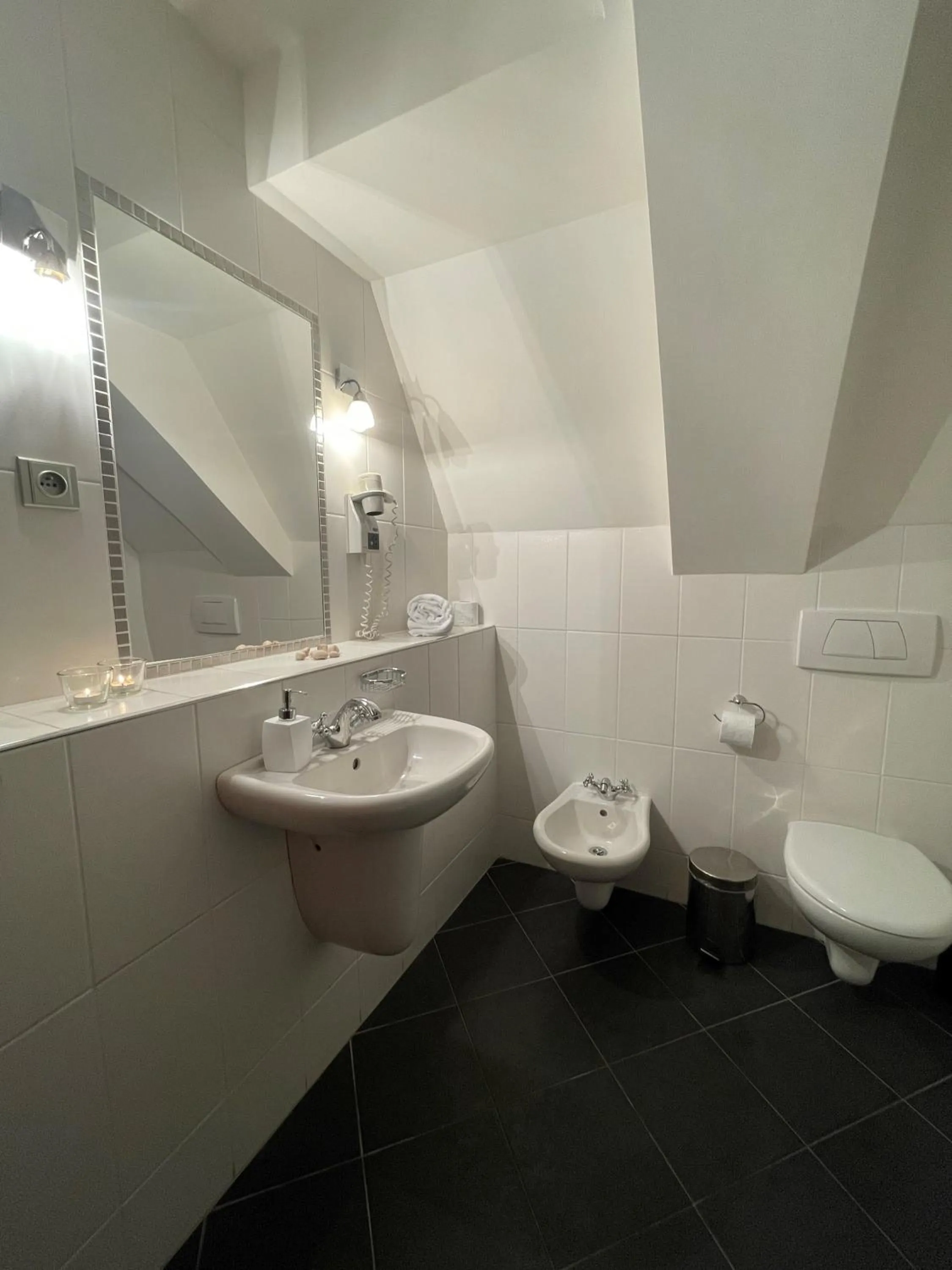 Bathroom in U Cervene zidle - Red Chair Hotel