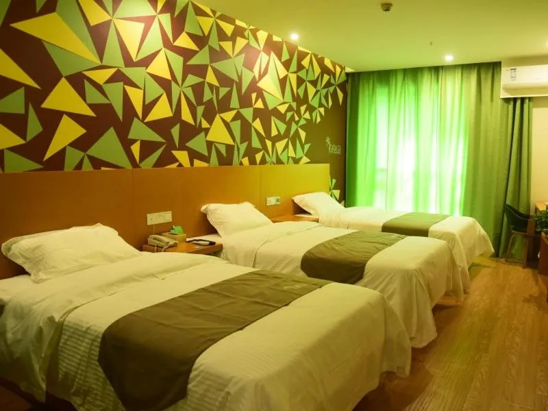 Bed in Vatica Suzhou Yongqiao District Yinhe 2 Road Wanda Plaza Hotel