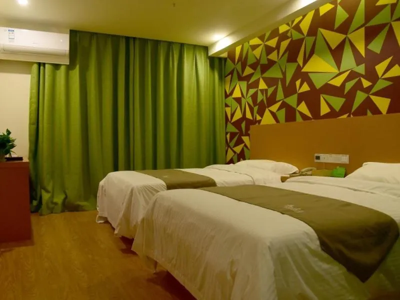 Bed in Vatica Suzhou Yongqiao District Yinhe 2 Road Wanda Plaza Hotel