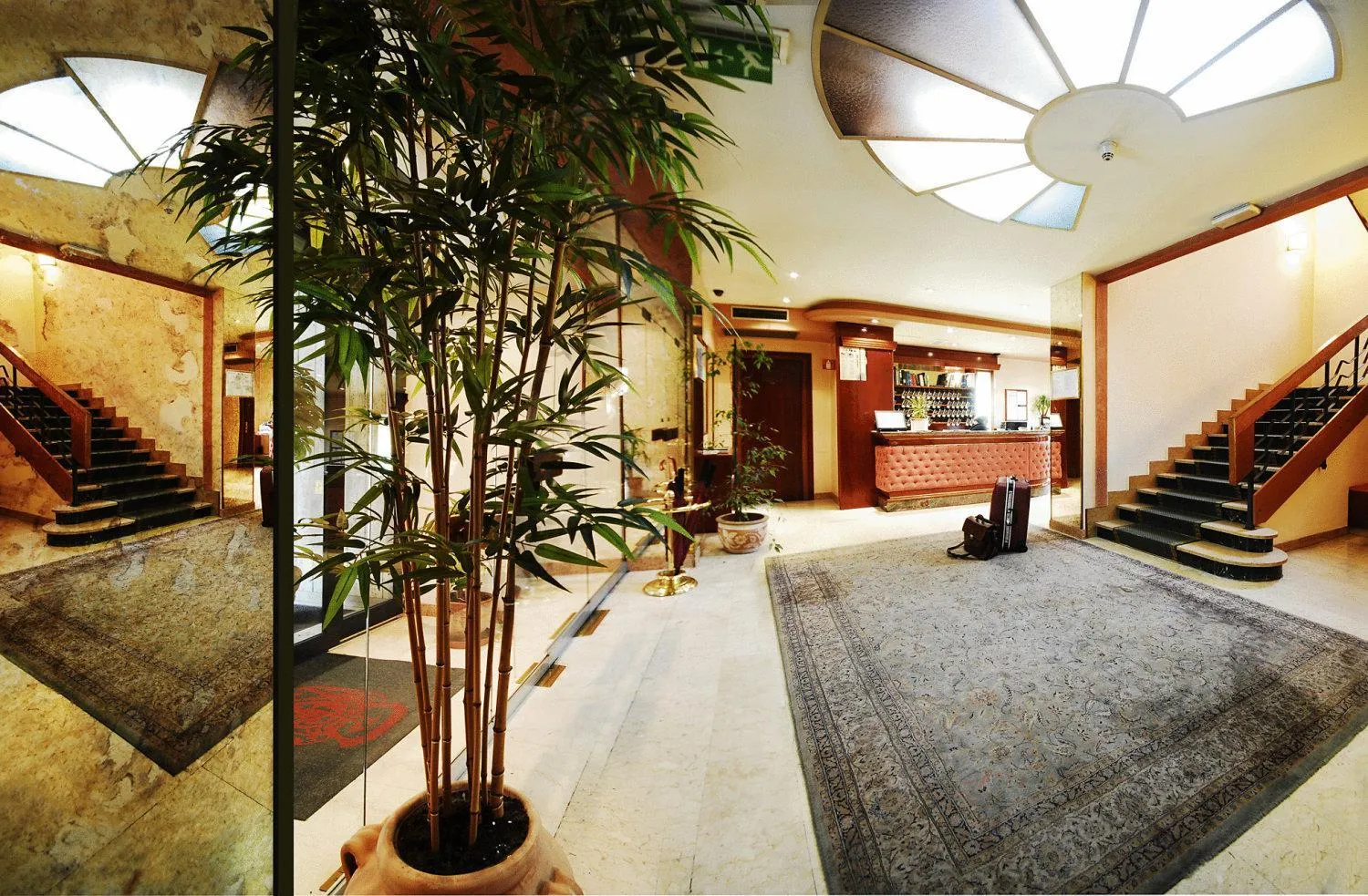 Lobby or reception in Hotel Estense