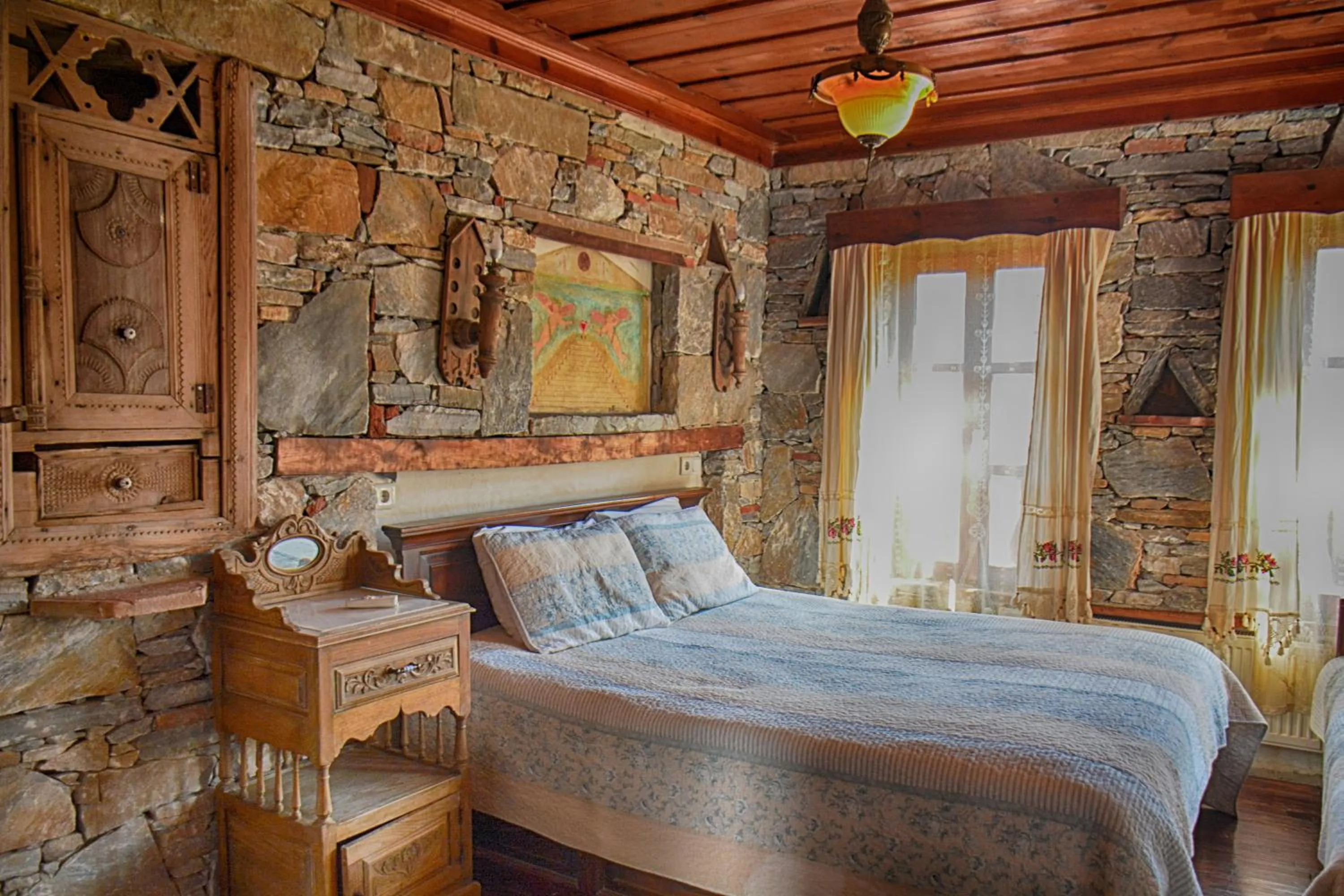 Decorative detail in Kirkinca Hotel