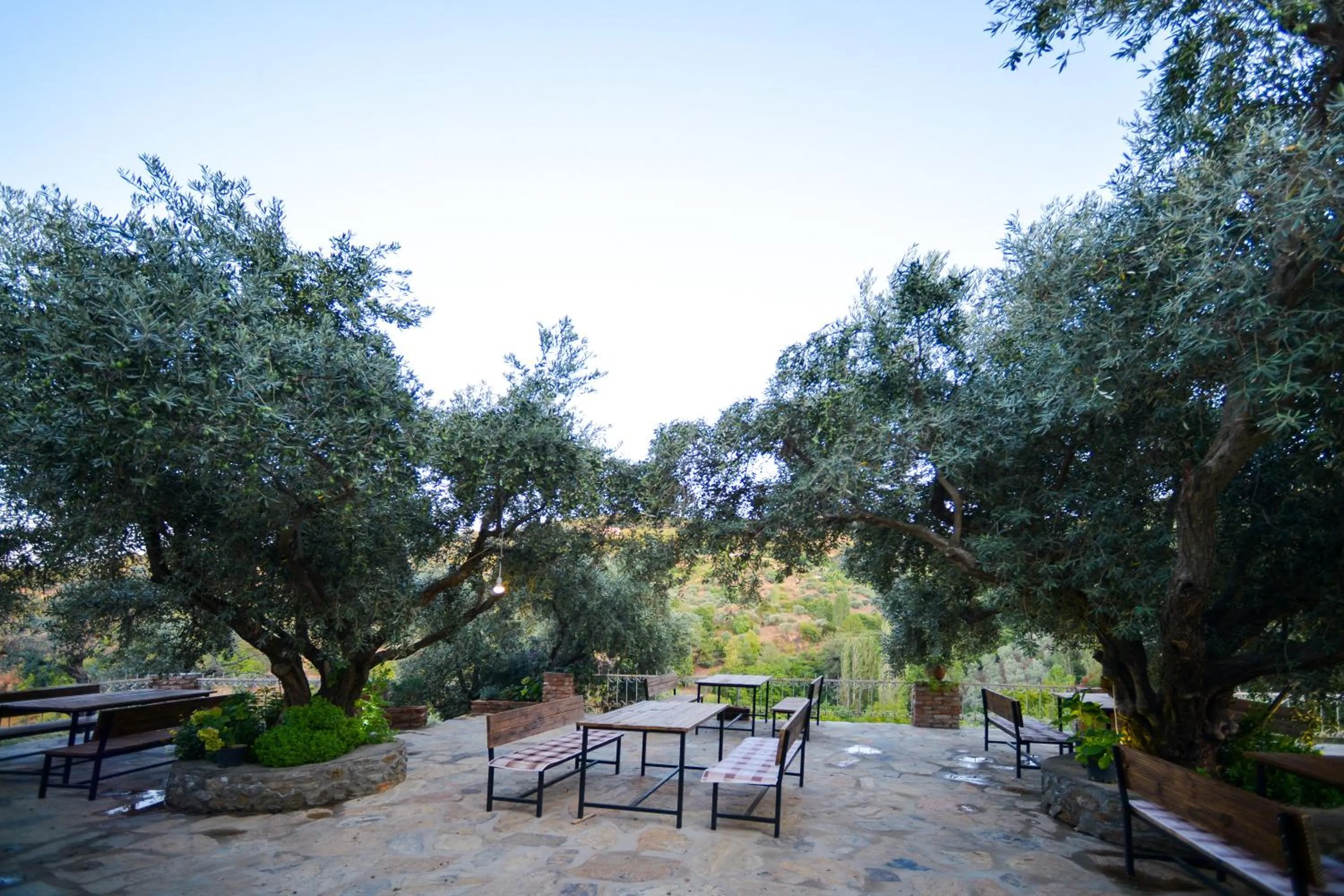 Garden view in Kirkinca Hotel