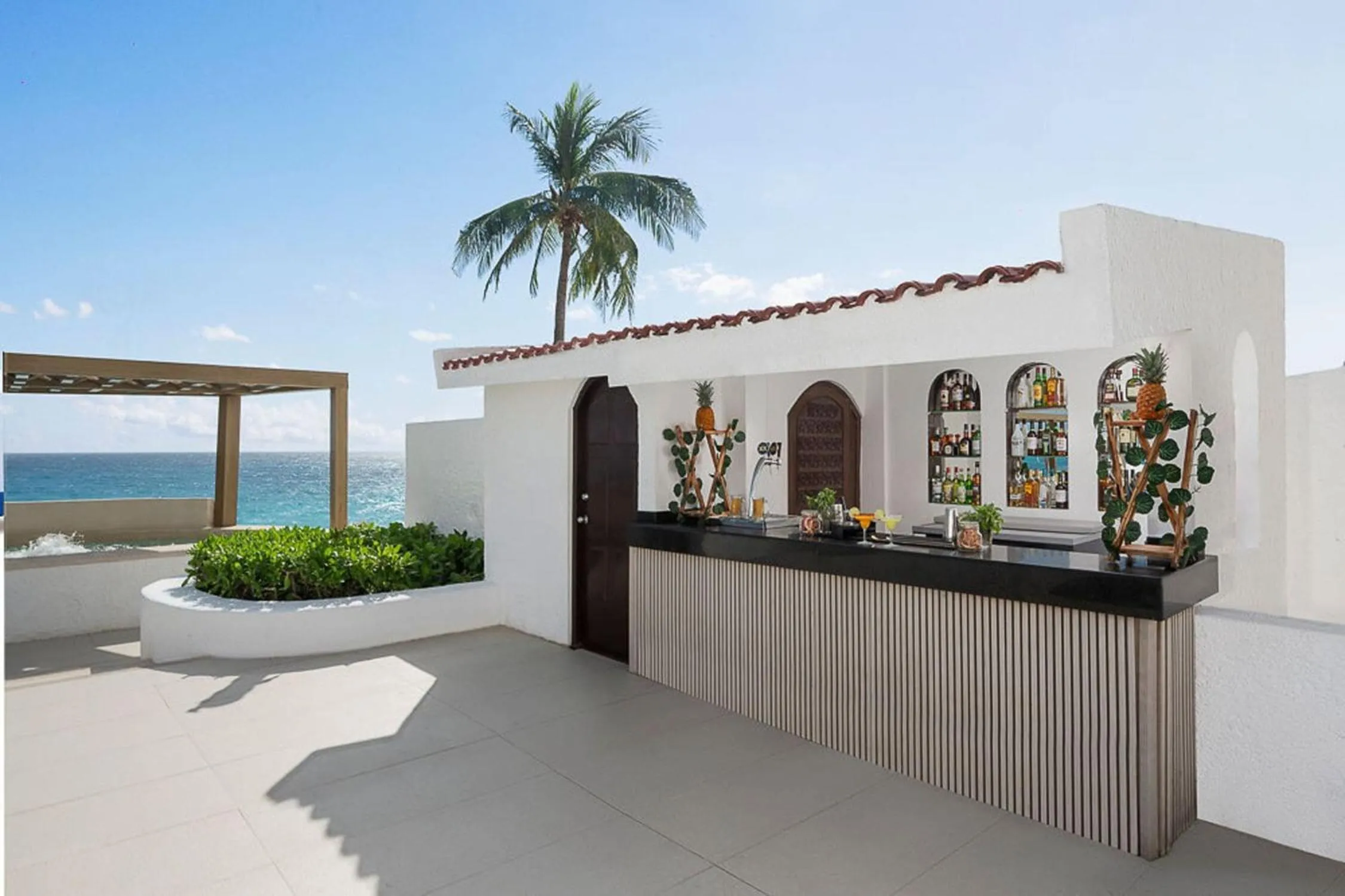 Lounge or bar in GR Solaris Caribe - All Inclusive