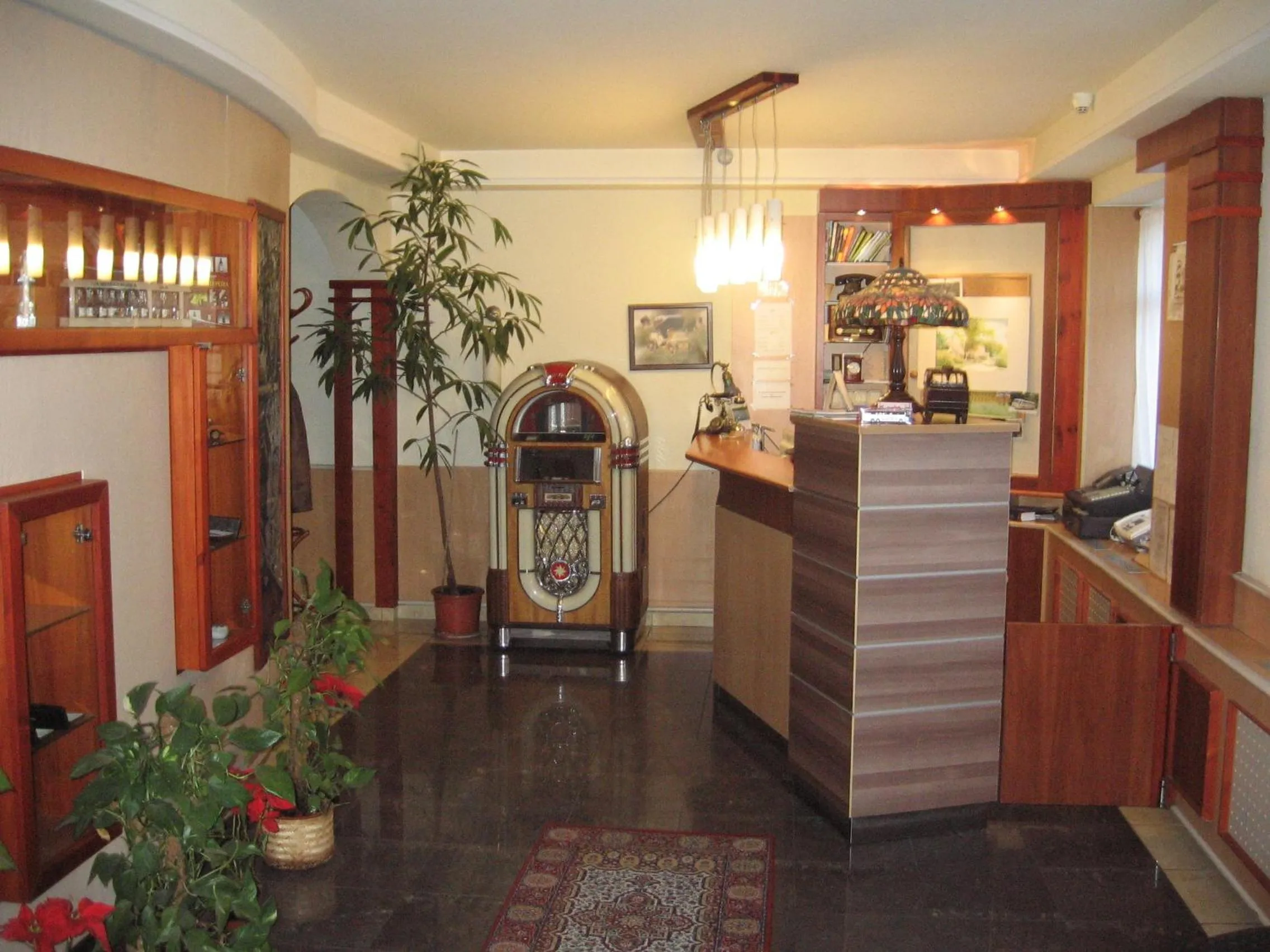 Lobby or reception in Hotel Arnold