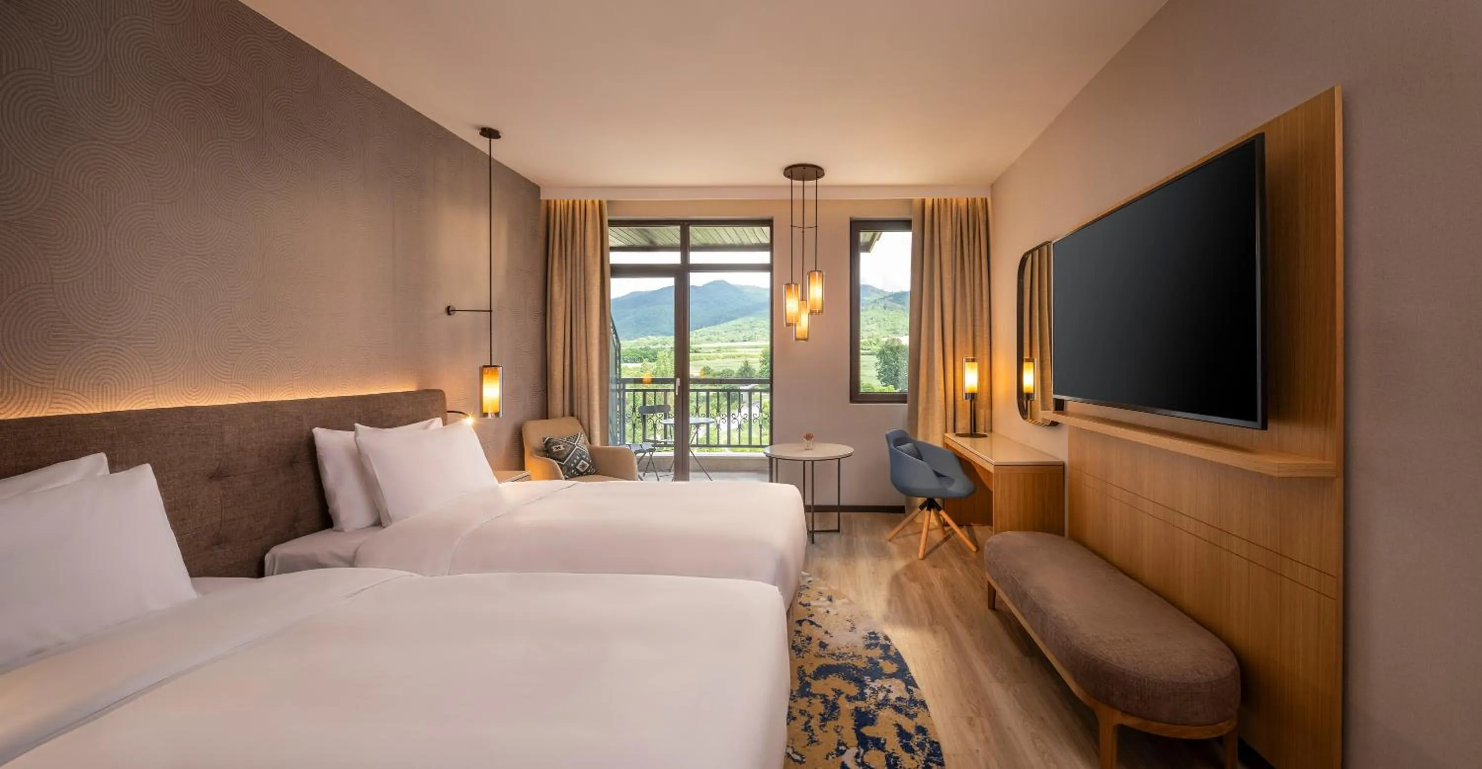 Bed in Hyatt Regency Pravets Resort