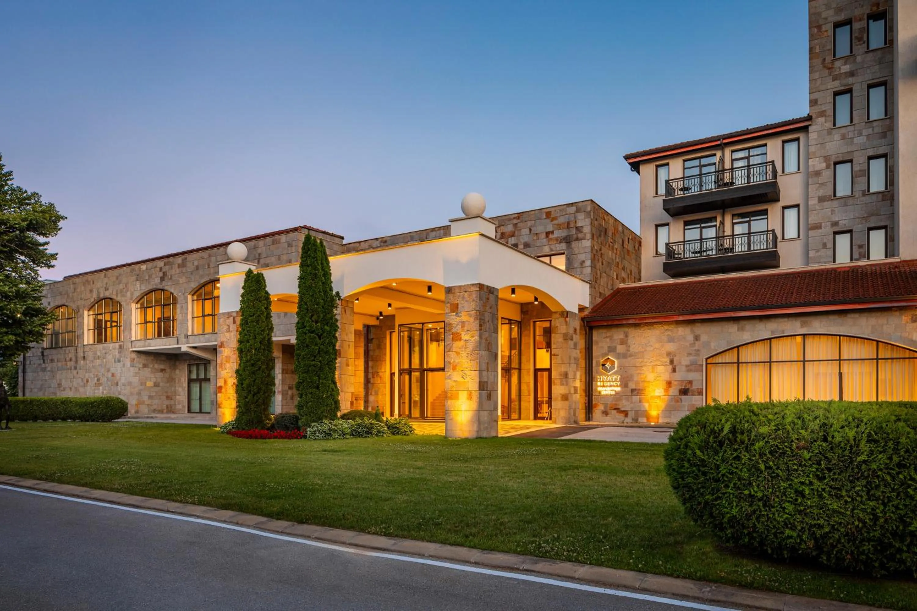 Property building in Hyatt Regency Pravets Resort