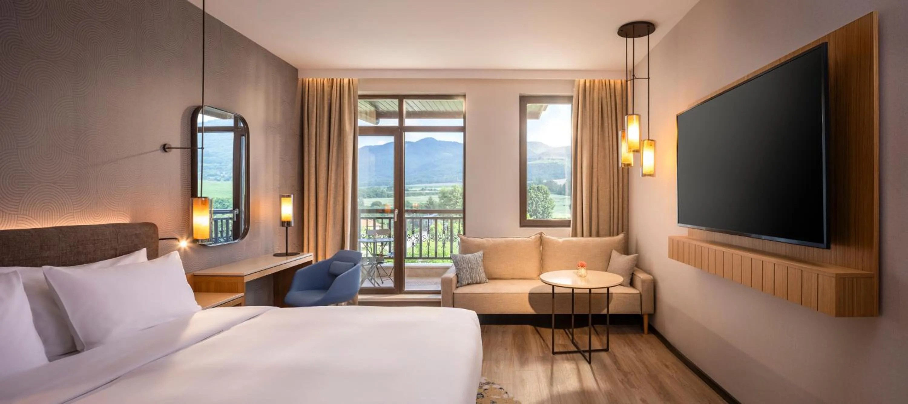 Bed in Hyatt Regency Pravets Resort