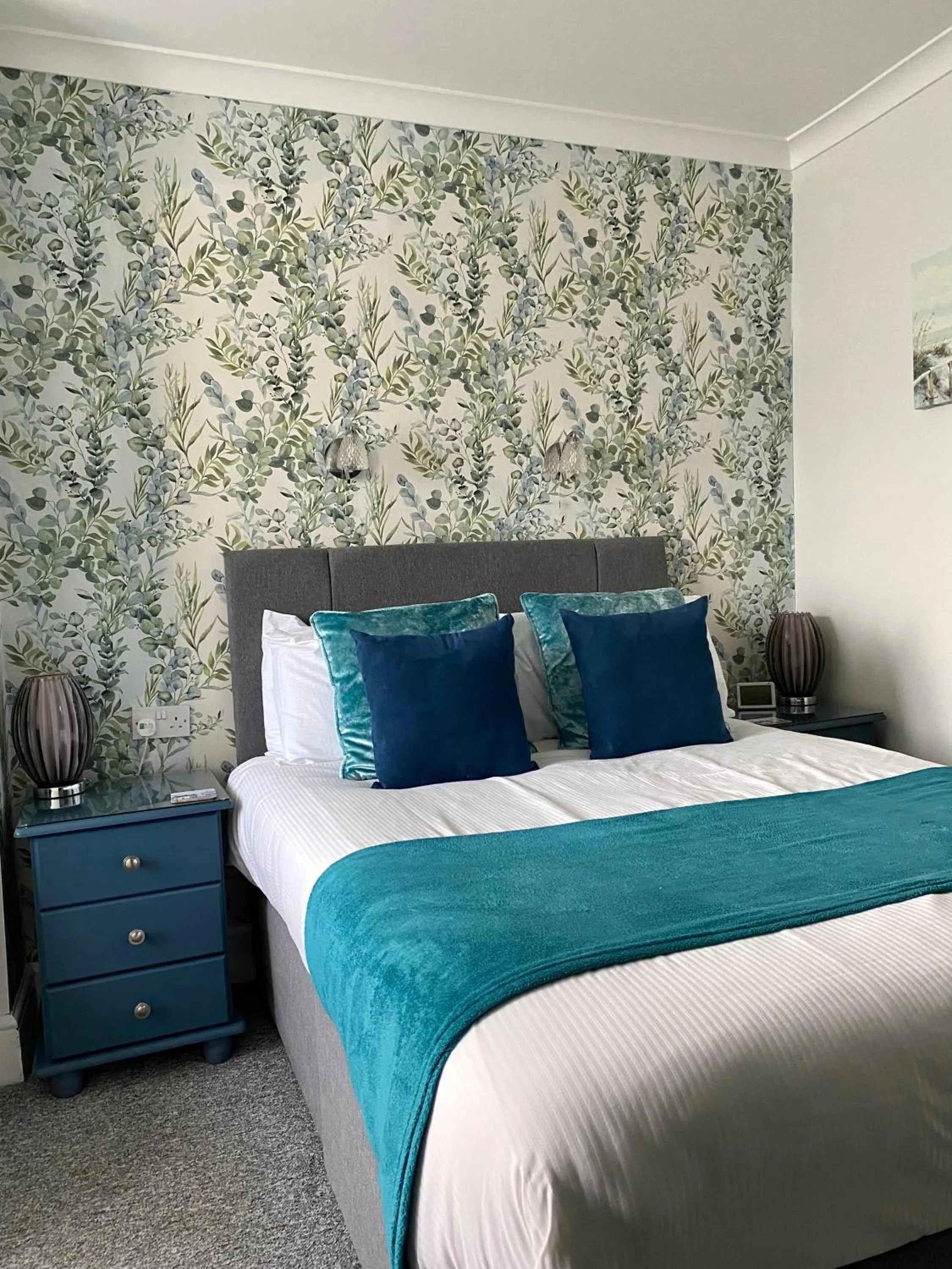 Bed in The Wentworth Guest House