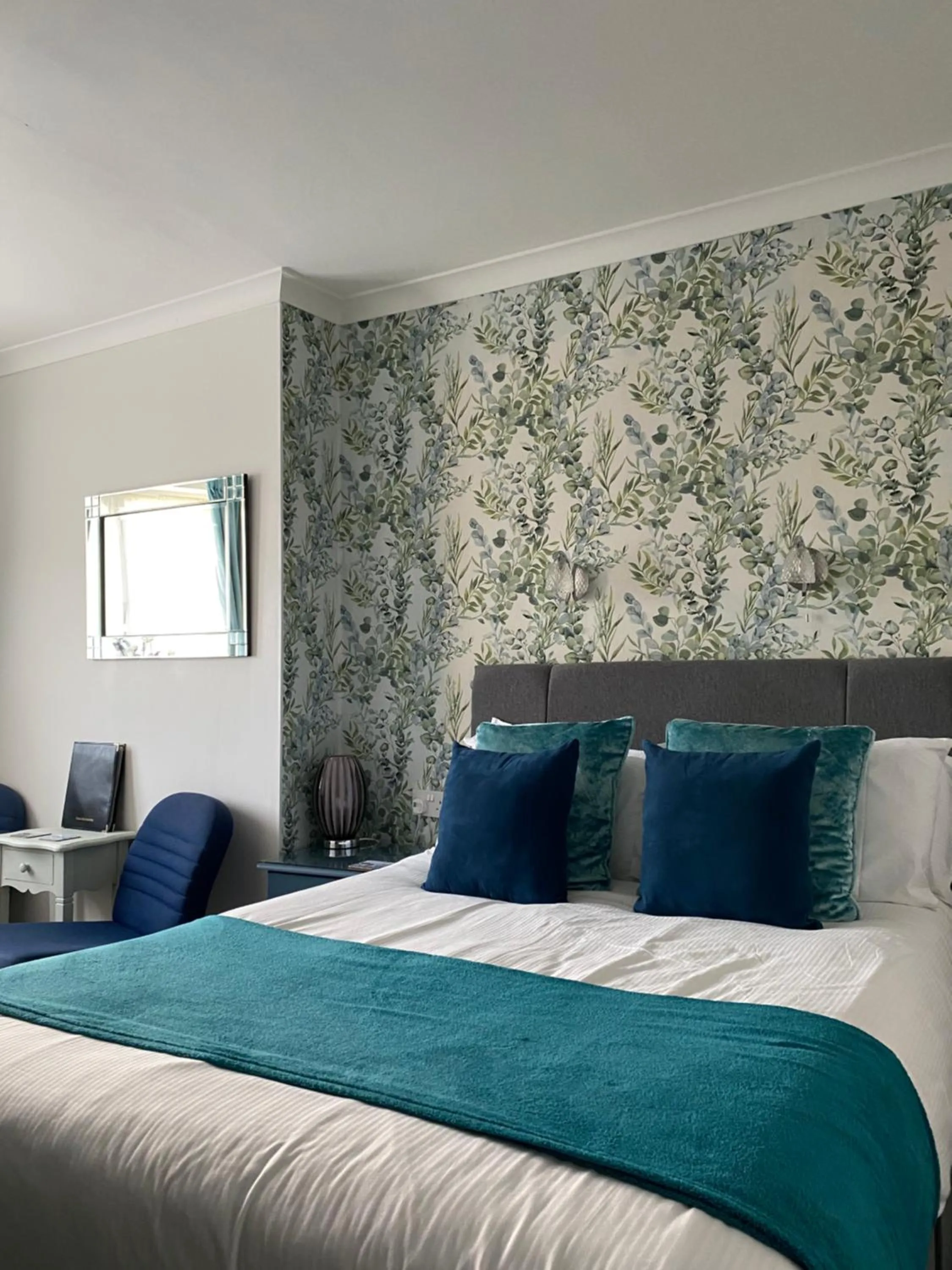 Bed in The Wentworth Guest House