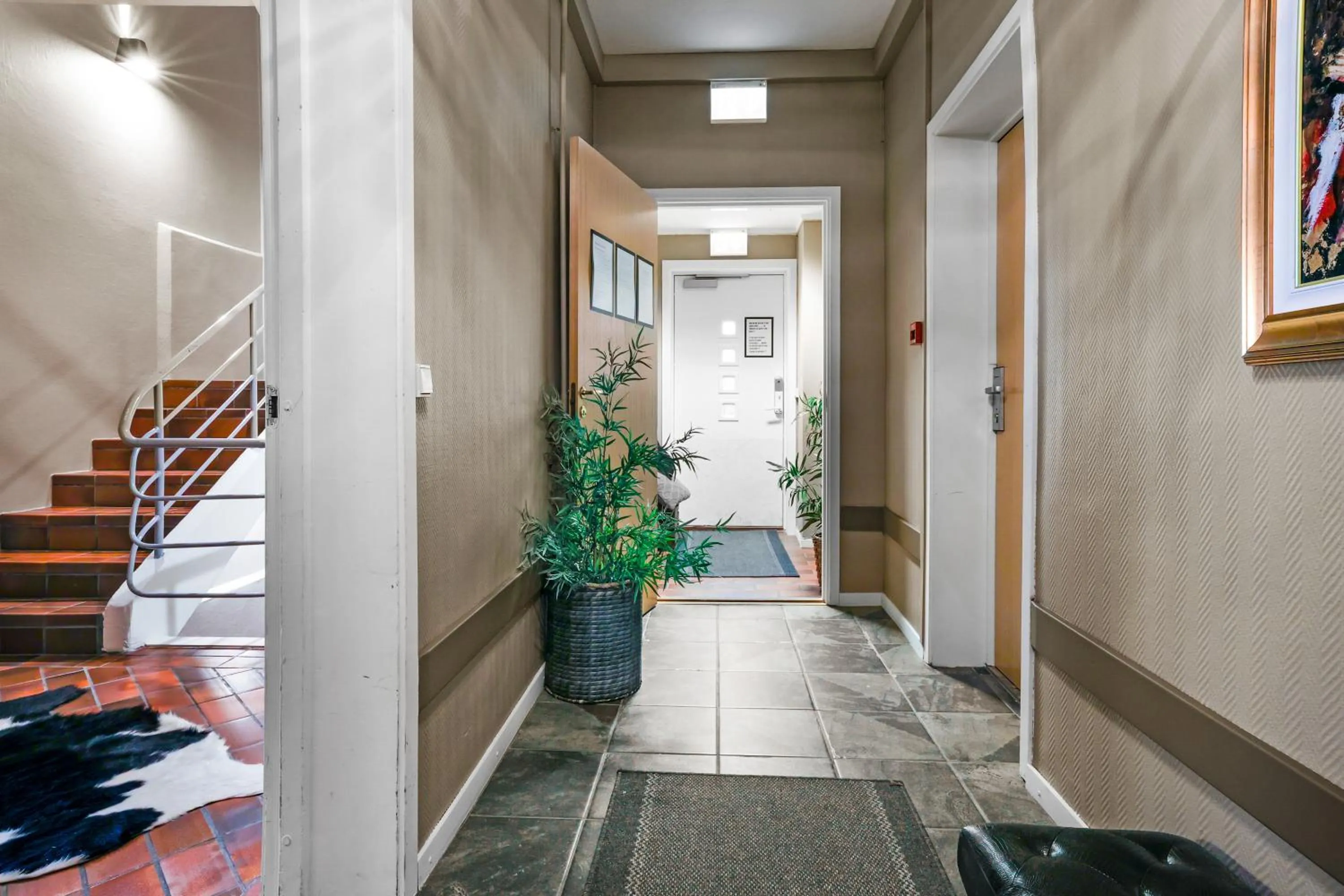 Facade/entrance in Altafjord Gjestegaard