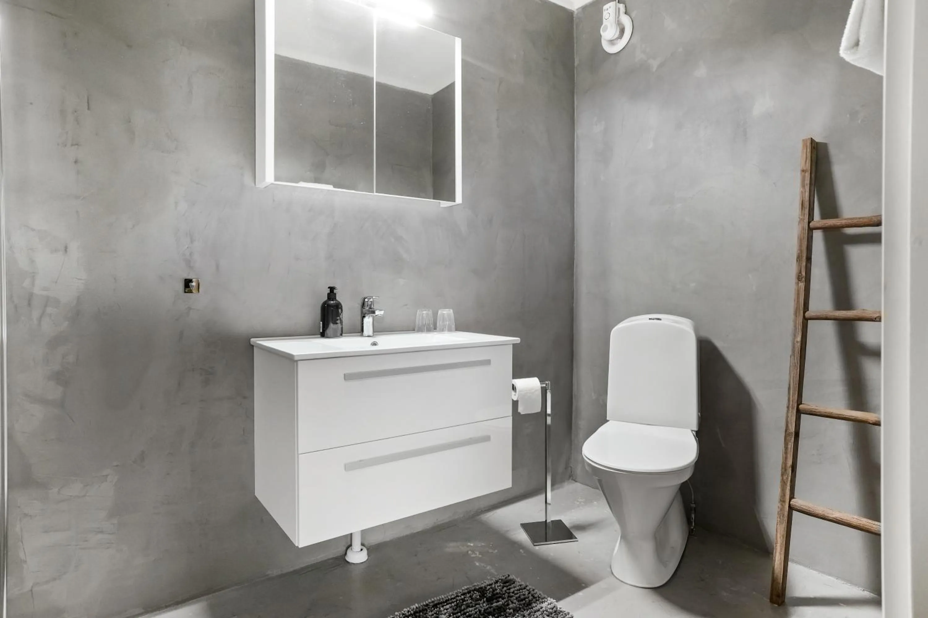 Toilet in Altafjord Gjestegaard