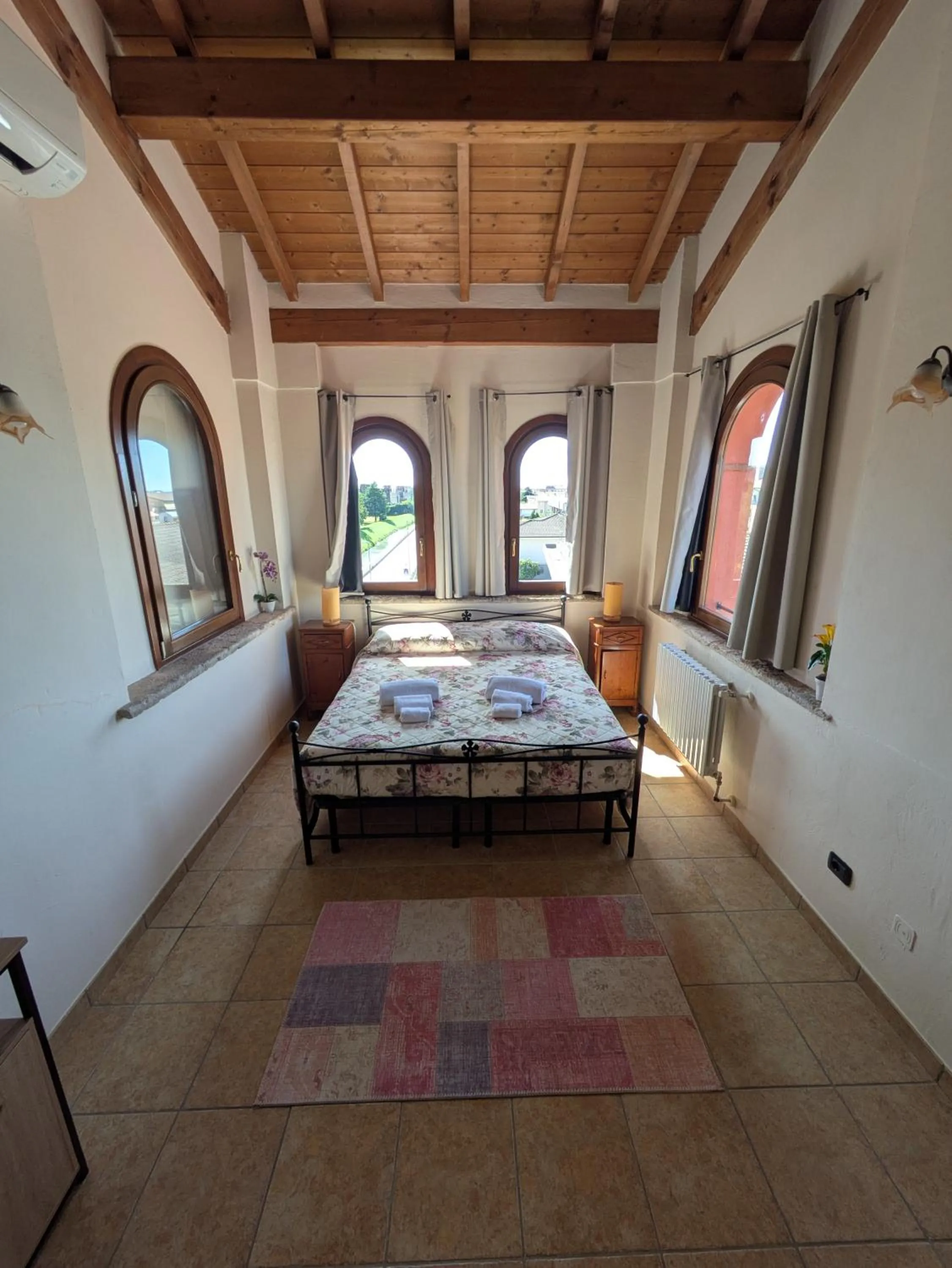 Bed in La Finestra Sul Castello