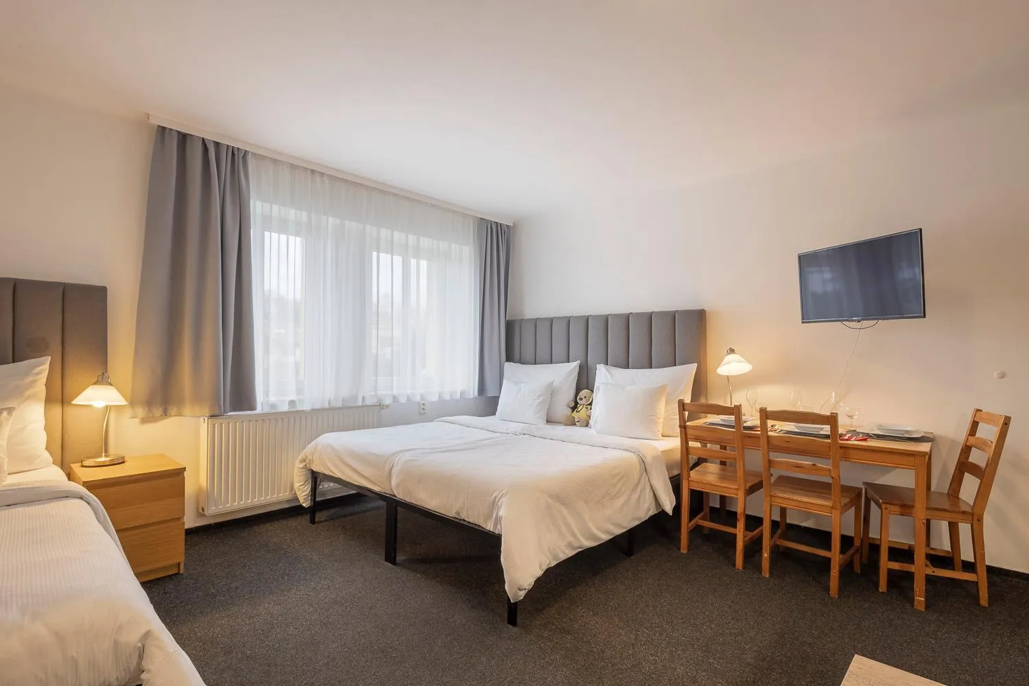 Bedroom, Bed in Pytloun Wellness Travel Hotel