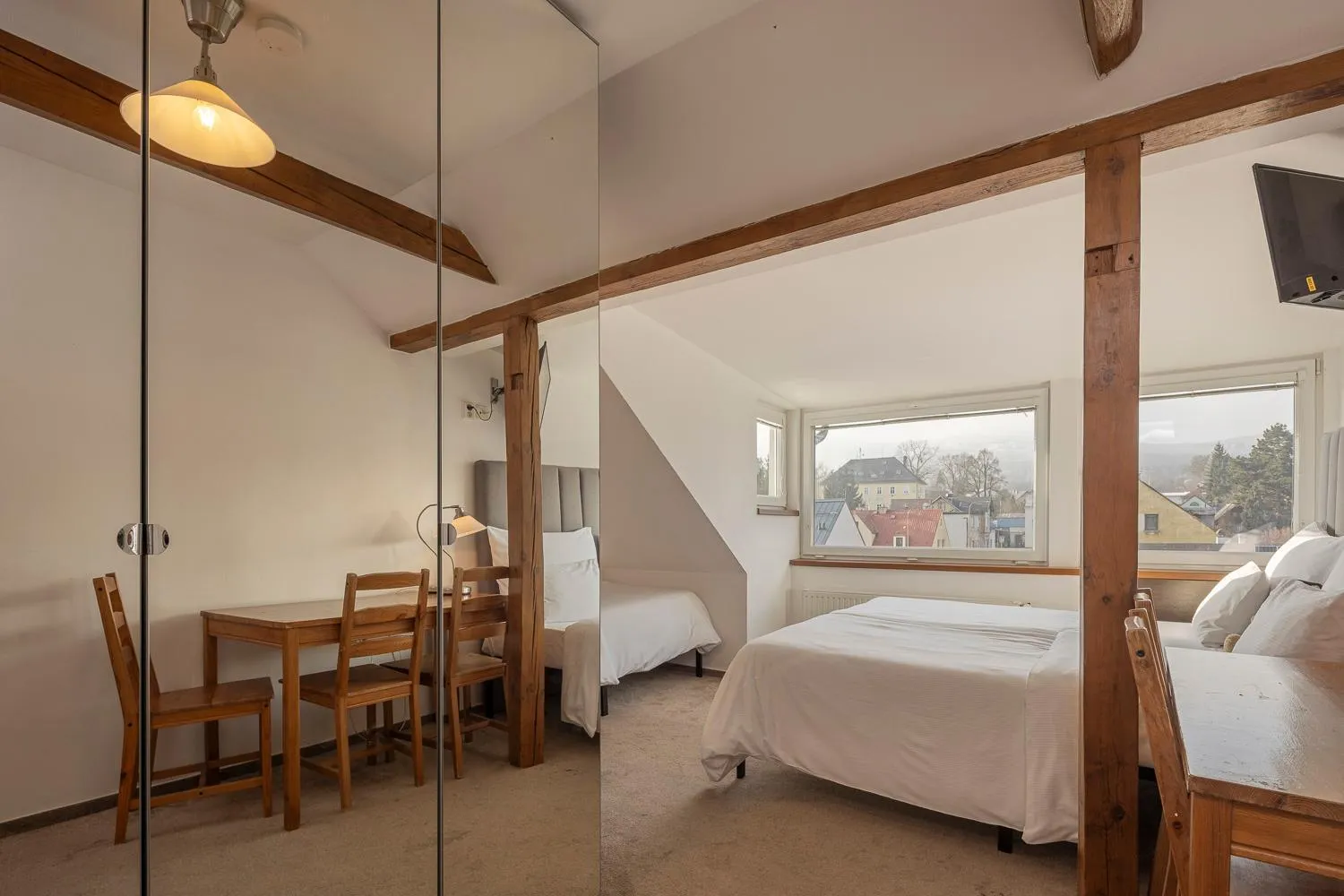 Bedroom, Bed in Pytloun Wellness Travel Hotel