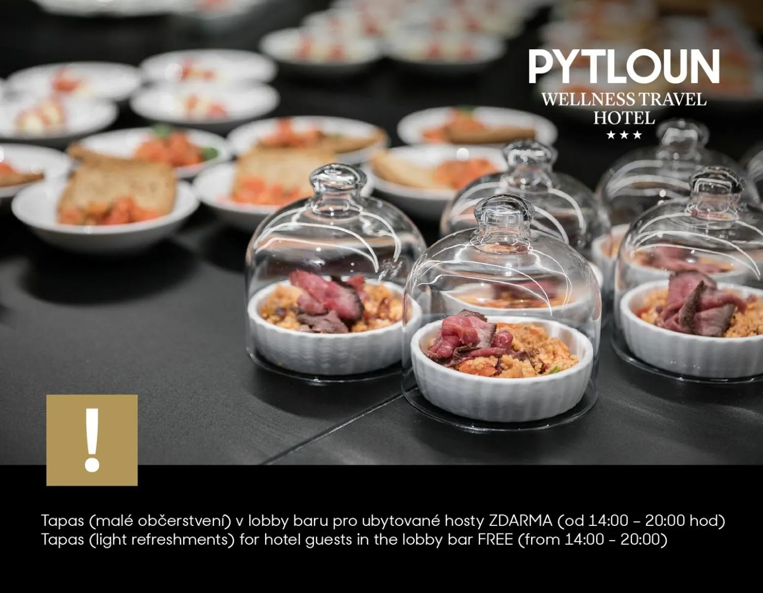 Food in Pytloun Wellness Travel Hotel