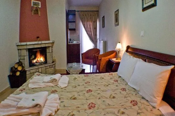 Bedroom, Bed in Hotel Orama