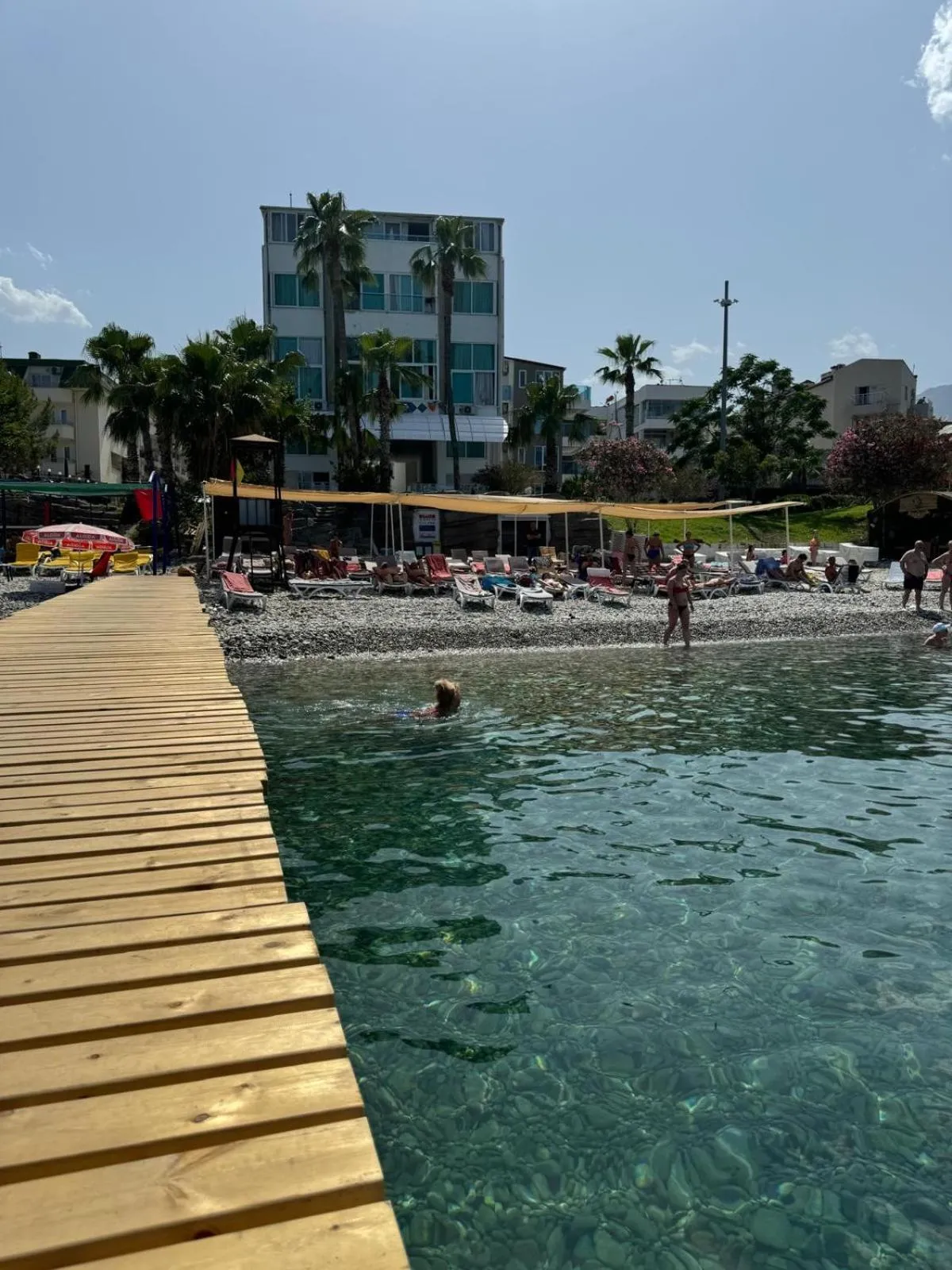 Beach in Olimpos Beach Hotel by RRH&R