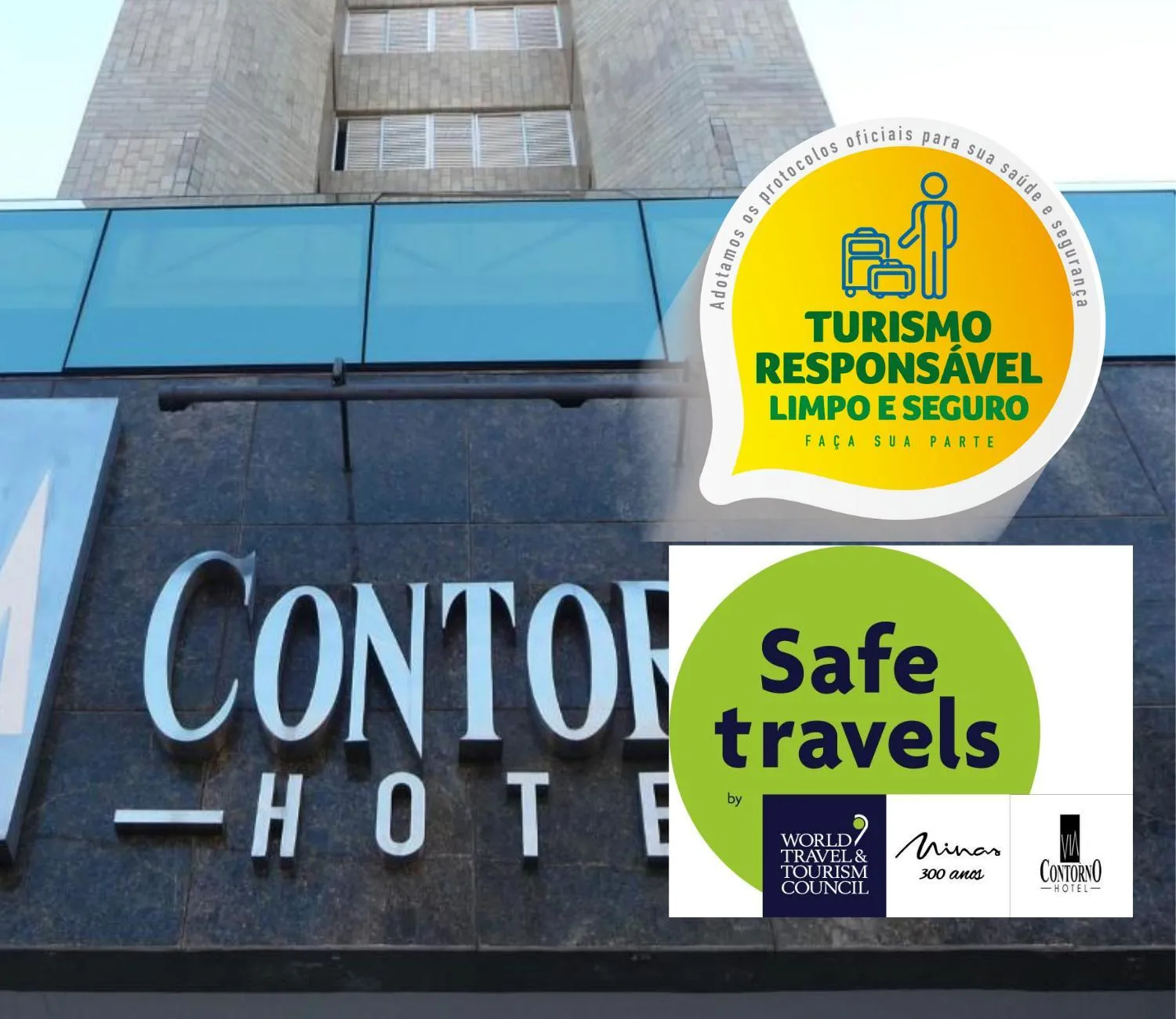 Logo/Certificate/Sign in Via Contorno Hotel