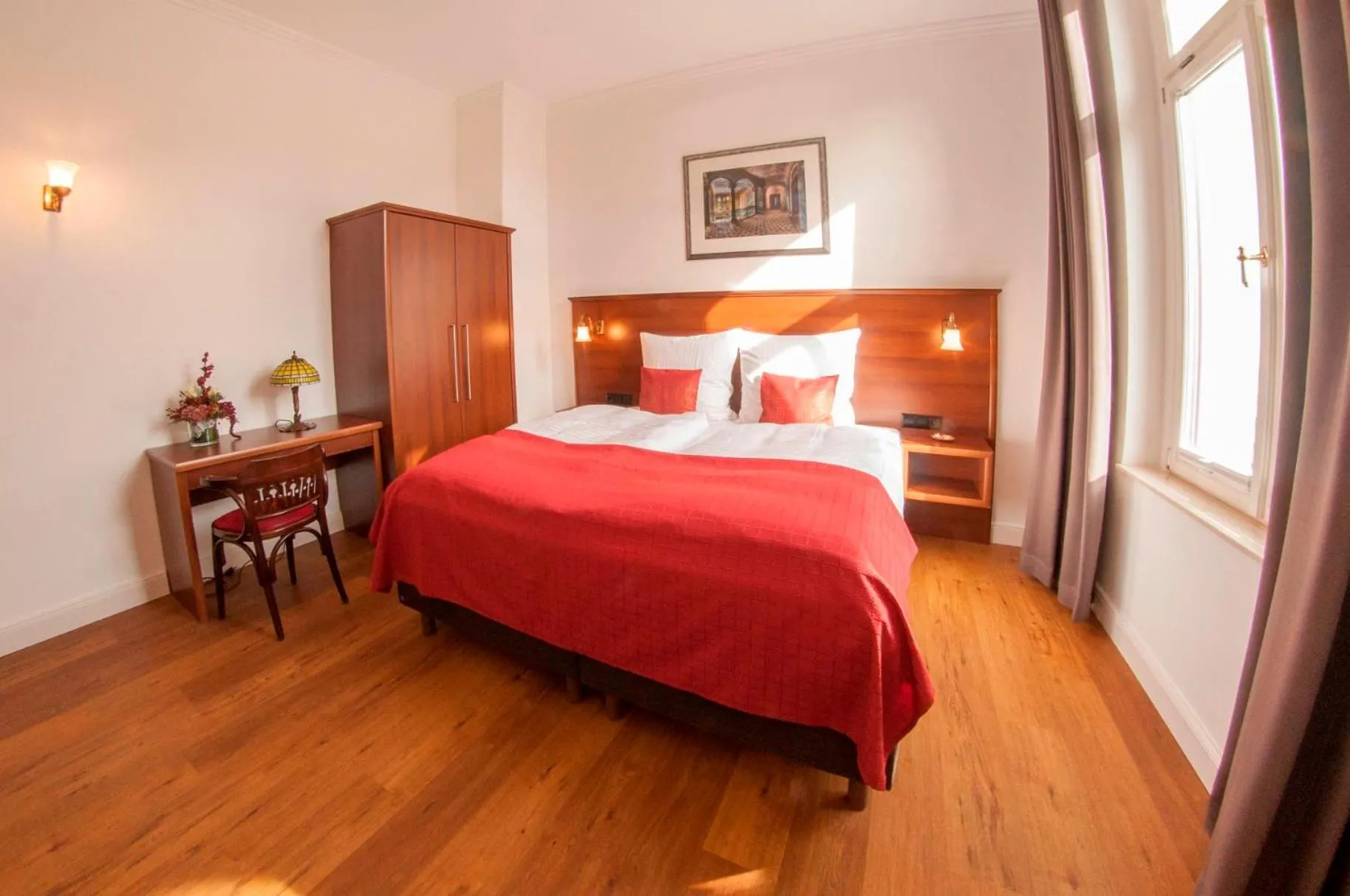 Bed in Pension VILLA KLEINE WARTBURG