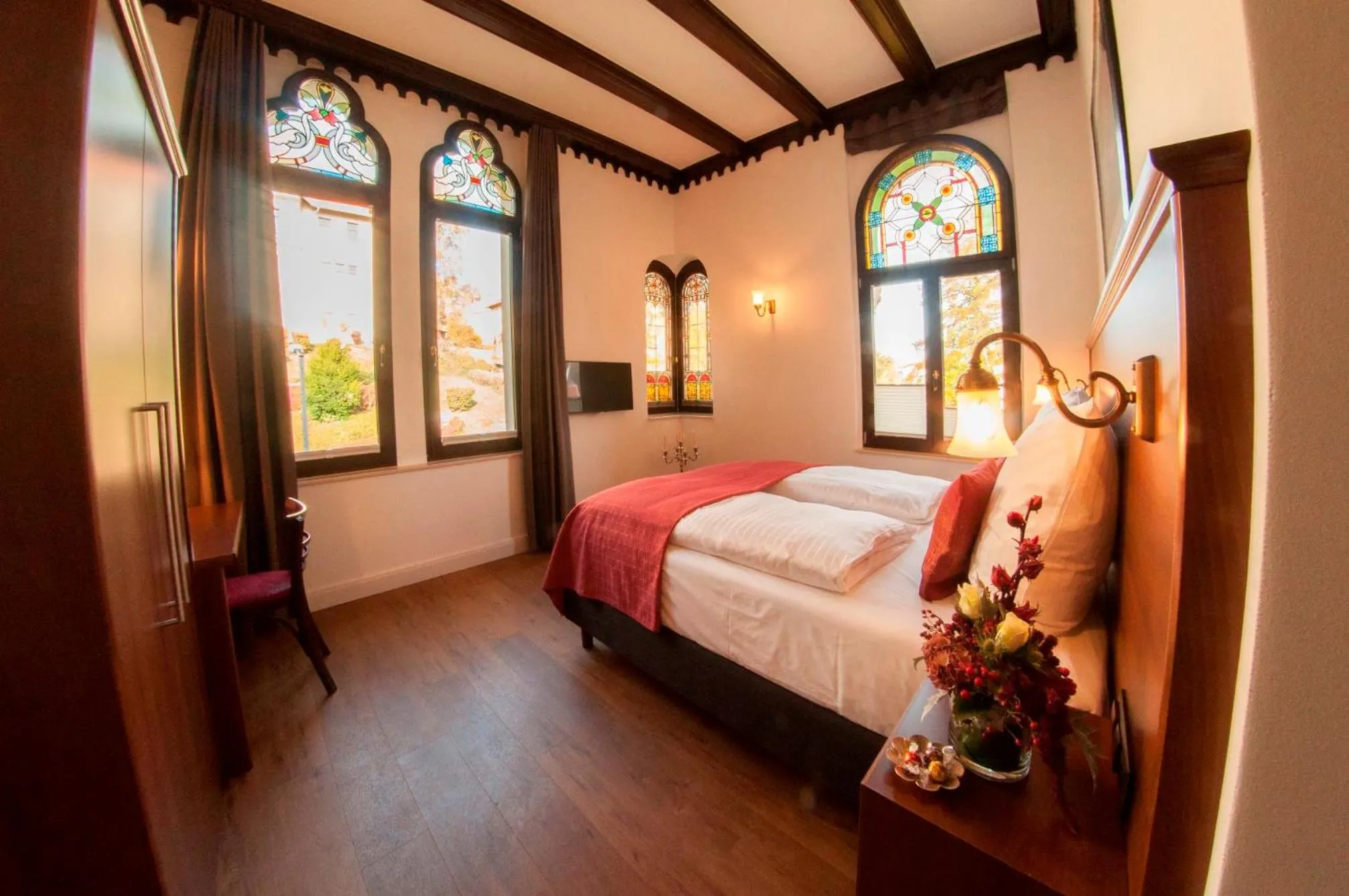 Bed in Pension VILLA KLEINE WARTBURG