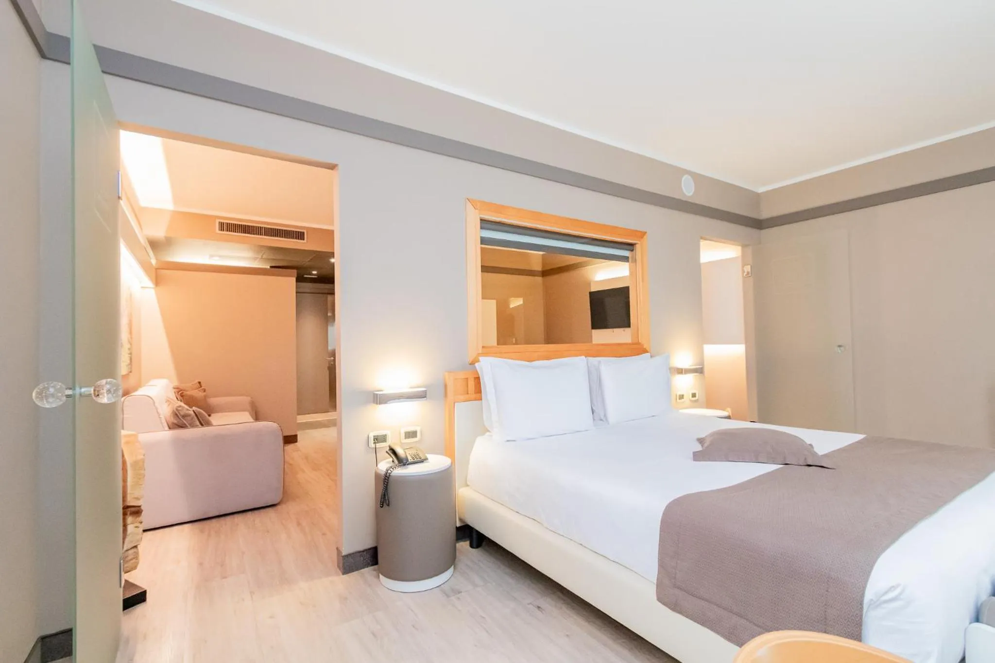 Bed in Park Hotel Ai Pini & Restaurant Ai Pini