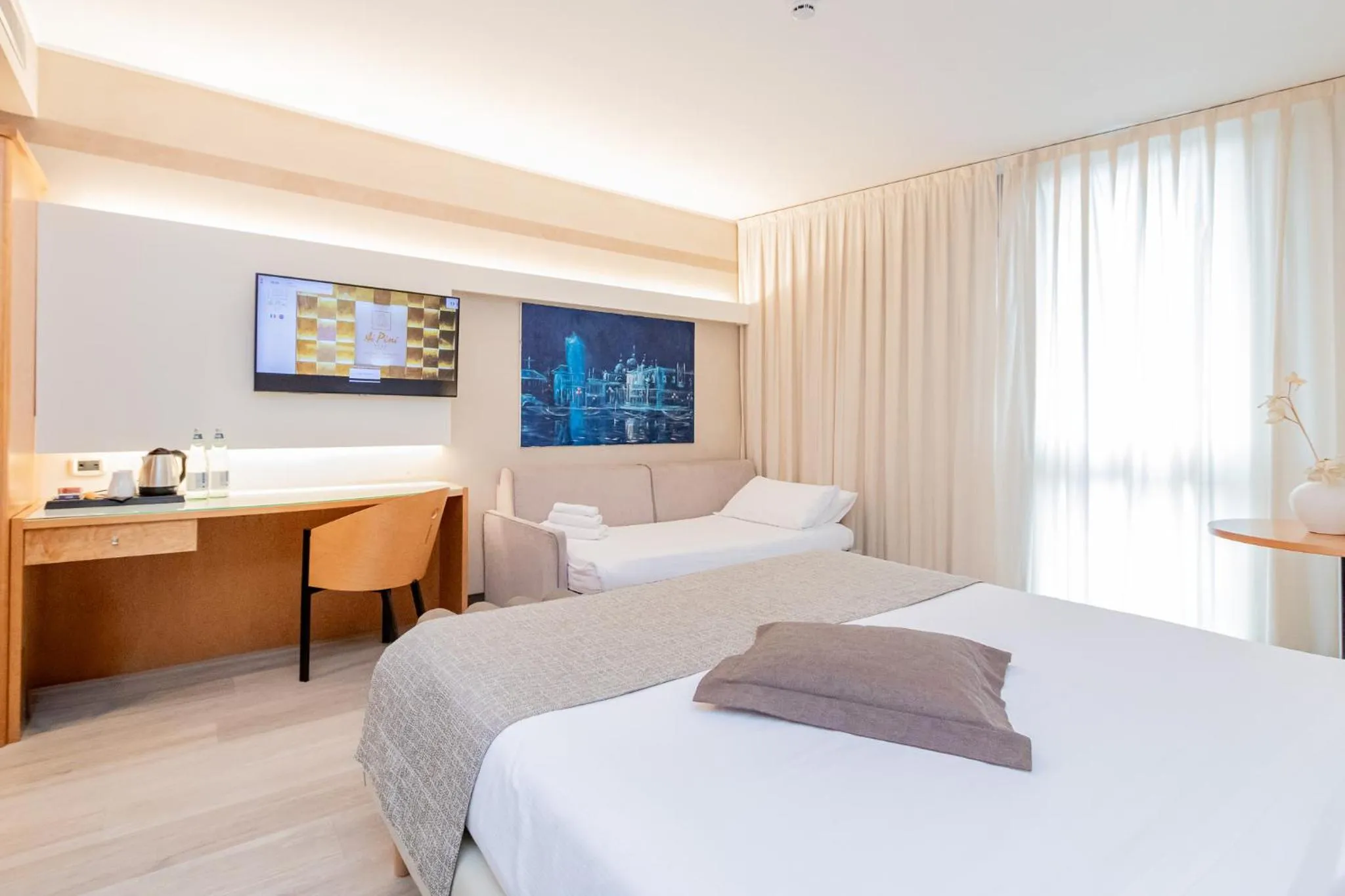 Bed in Park Hotel Ai Pini & Restaurant Ai Pini