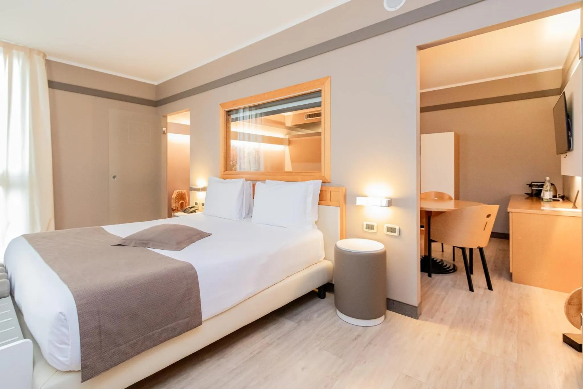 Bed in Park Hotel Ai Pini & Restaurant Ai Pini