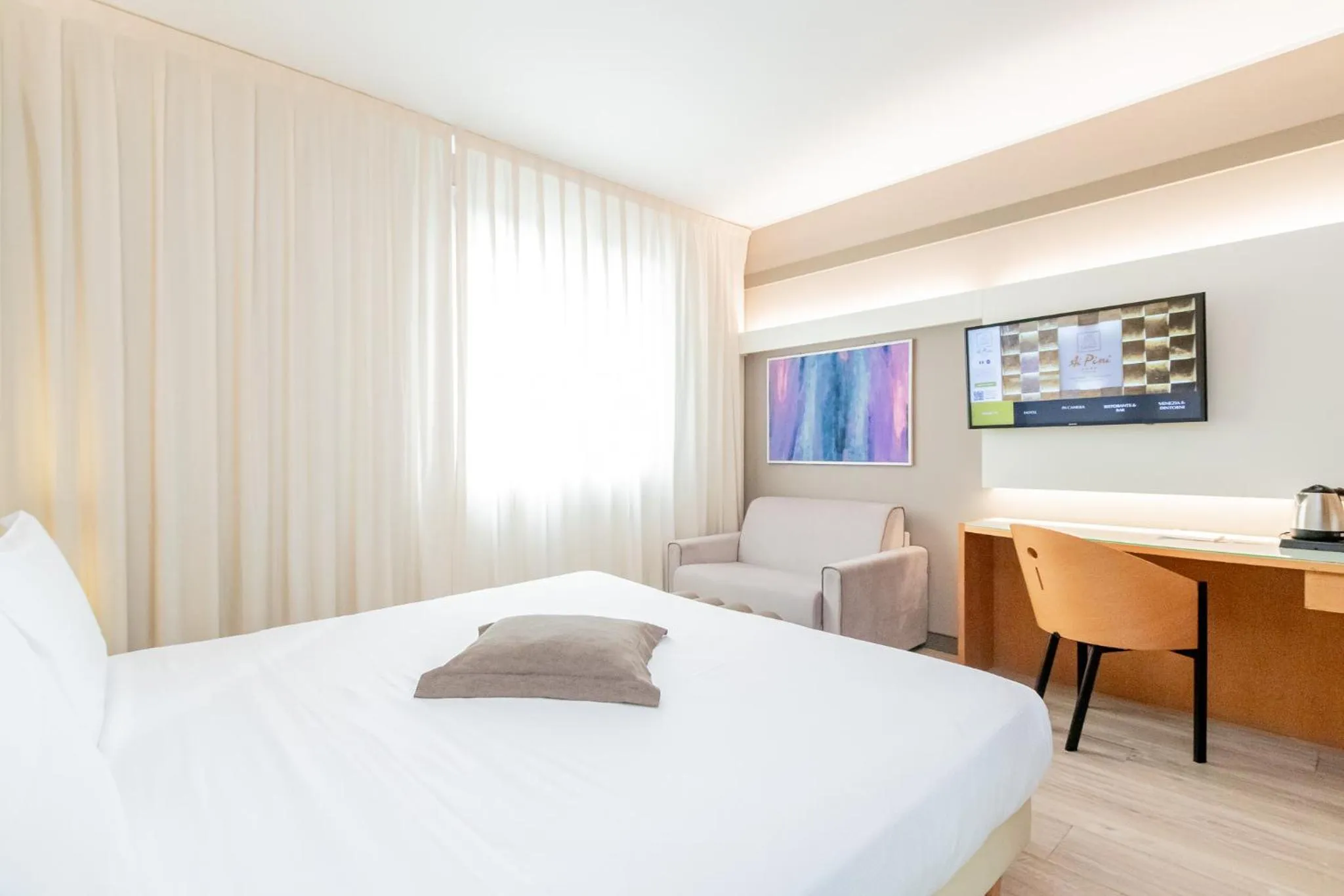 Bed in Park Hotel Ai Pini & Restaurant Ai Pini