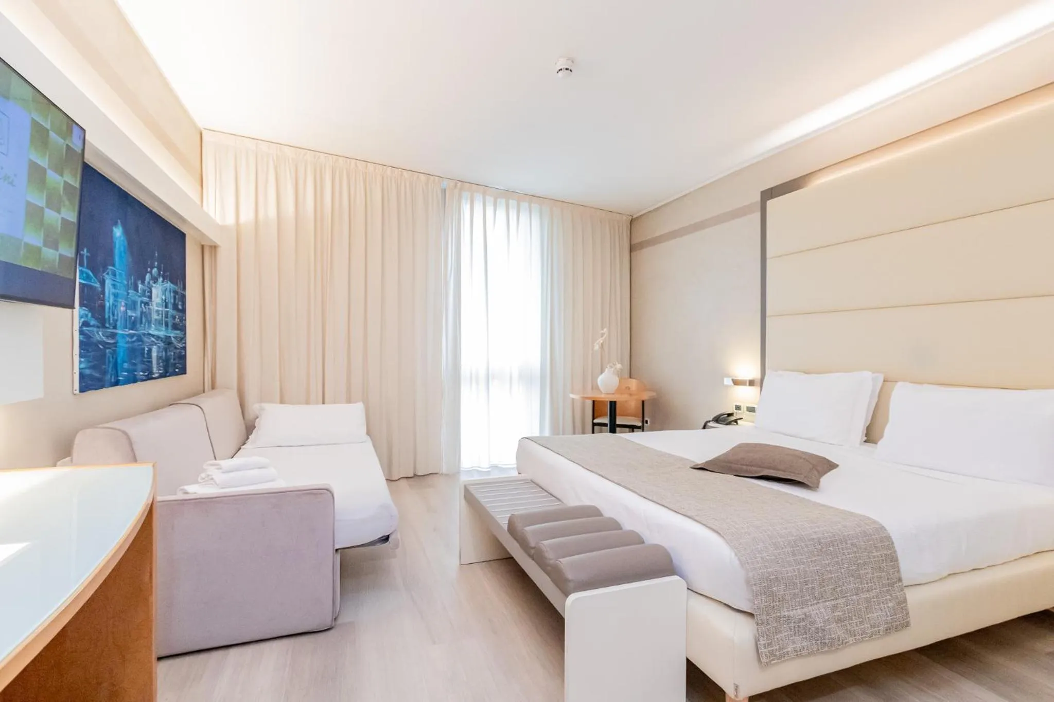 Bed in Park Hotel Ai Pini & Restaurant Ai Pini