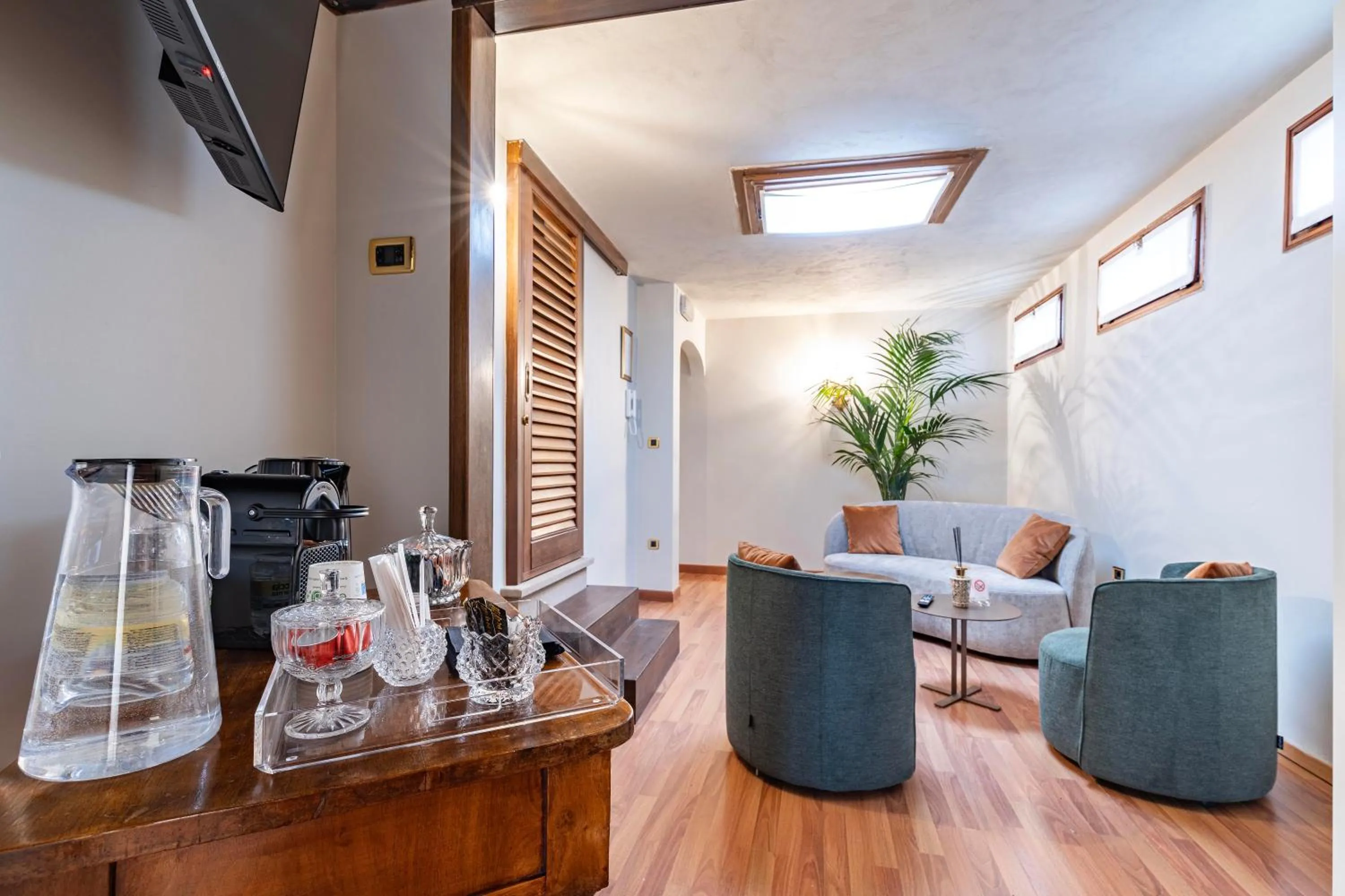 Seating area in Ca' Morosini