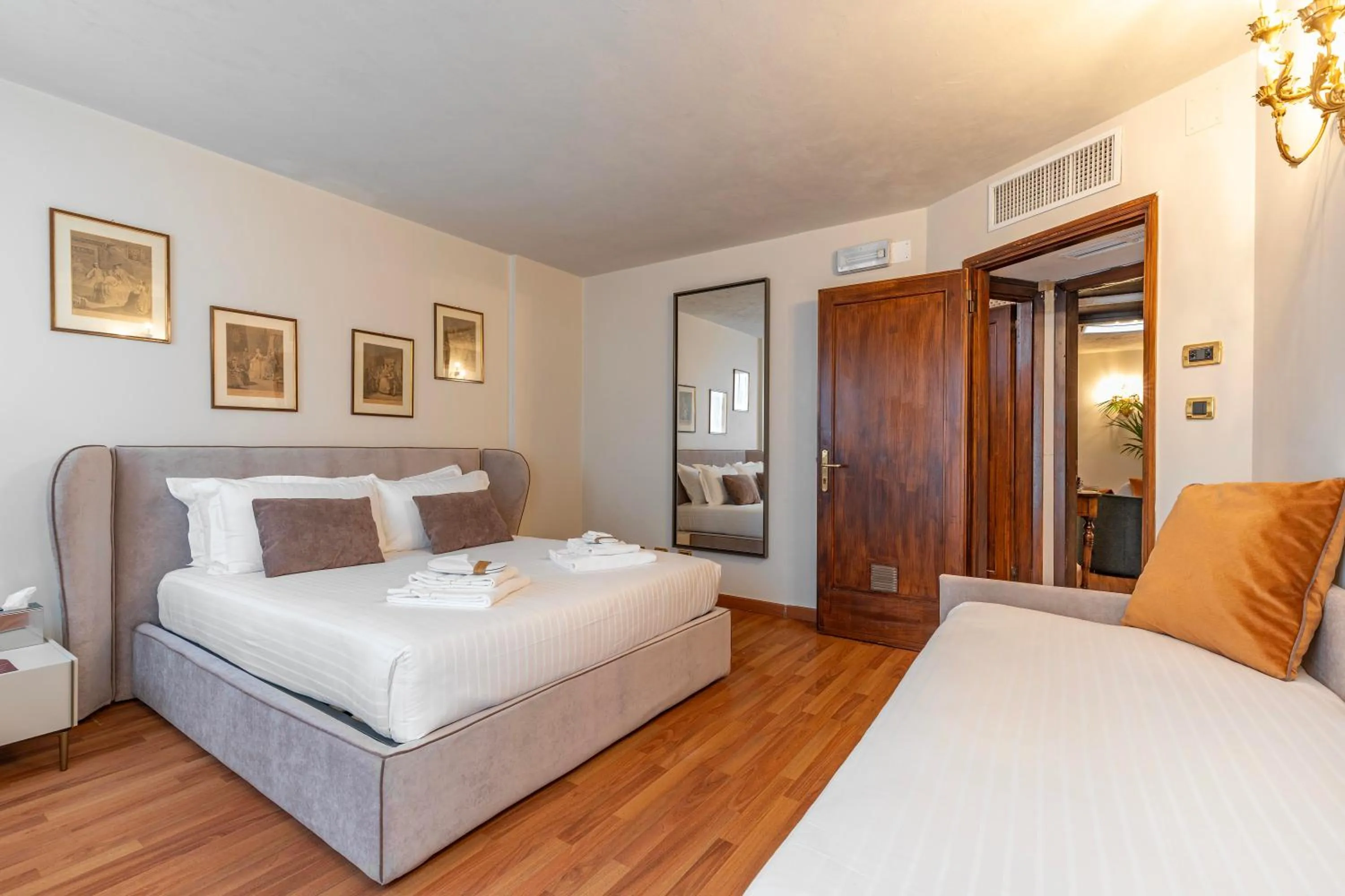 Bedroom, Bed in Ca' Morosini