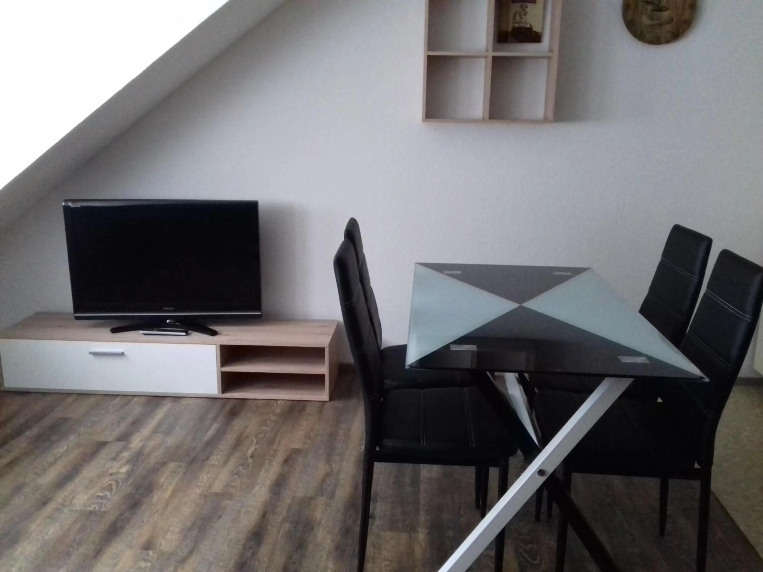 Kitchen or kitchenette in Ferienwohnung Viktoria