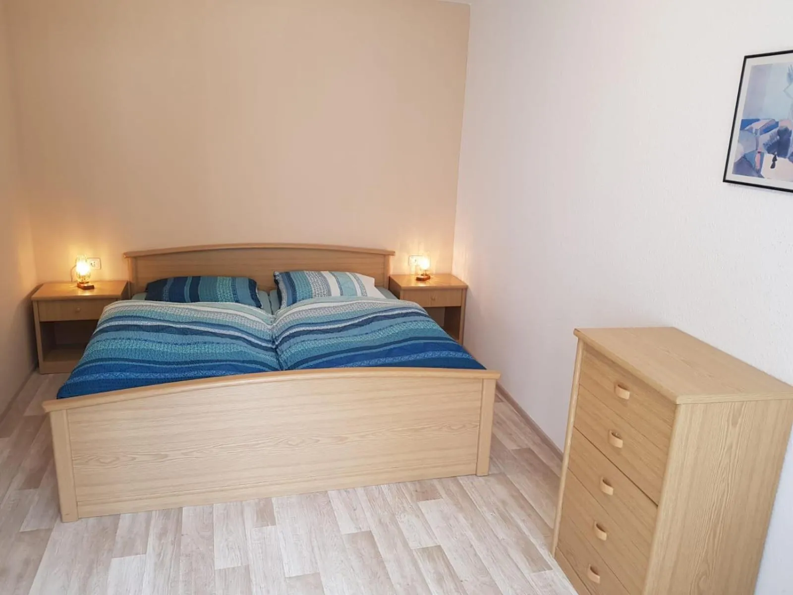 Bedroom, Bed in Ferienwohnung Viktoria