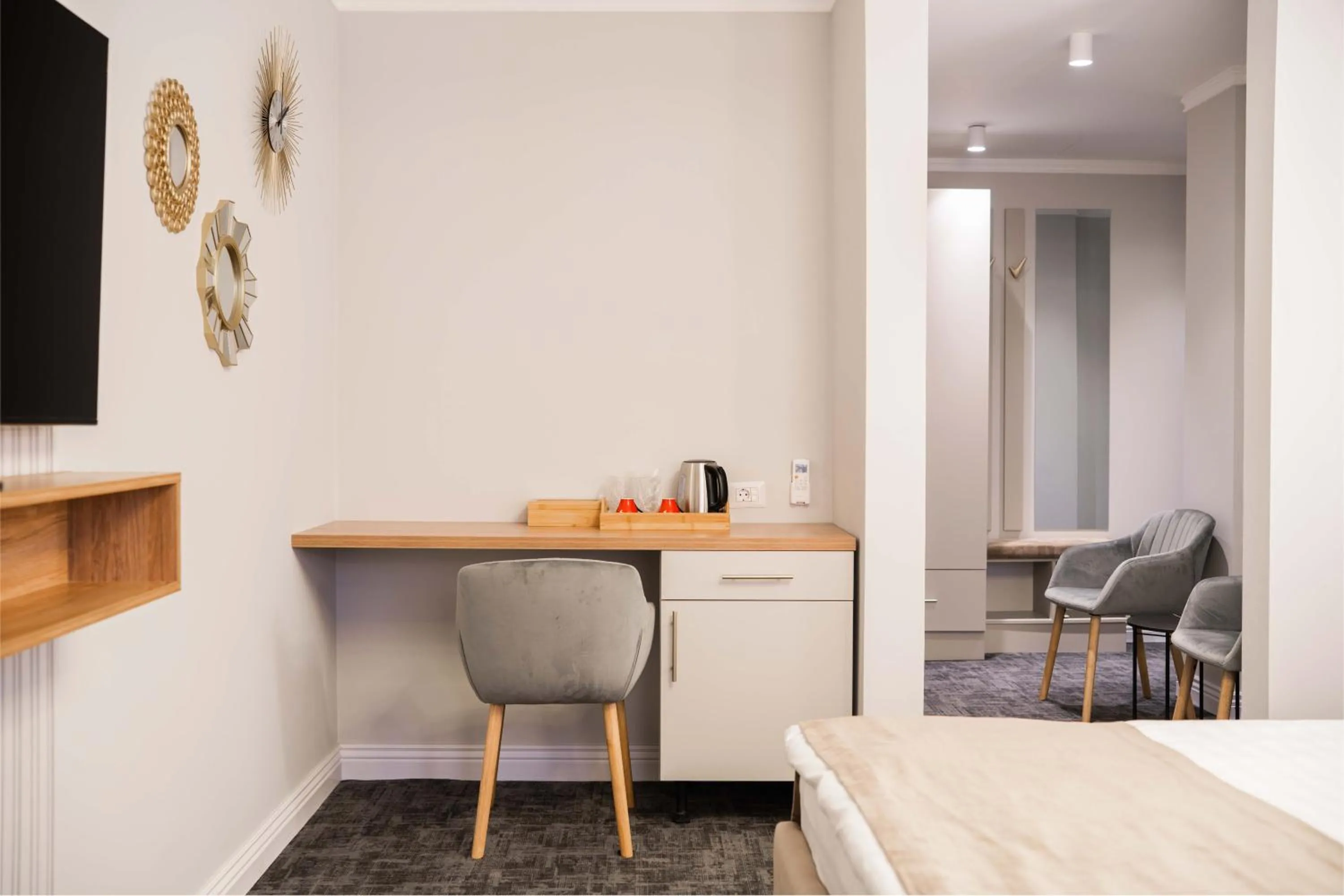 Coffee/tea facilities in Hotel Zamca Suceava