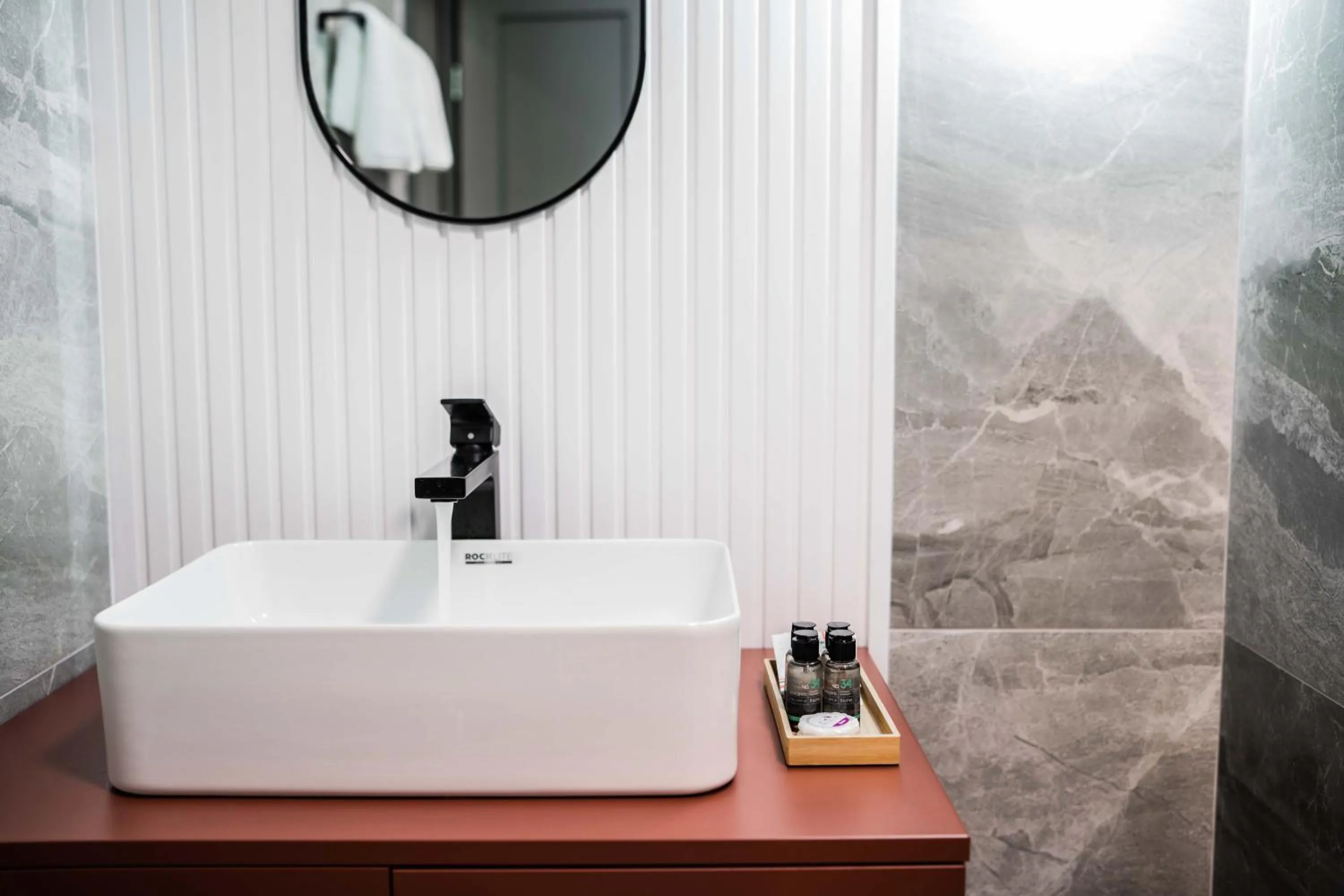 Bathroom in Hotel Zamca Suceava