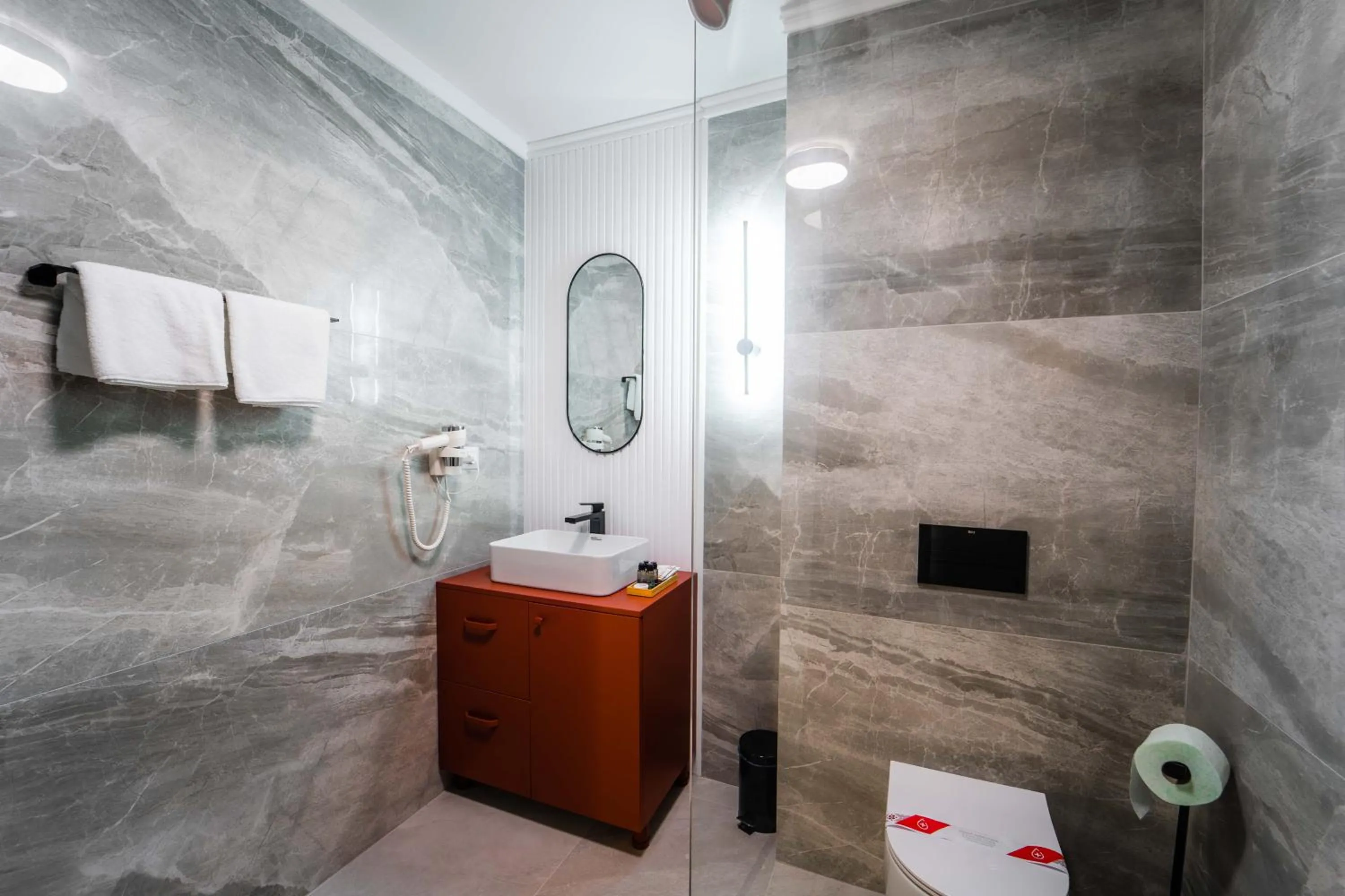 Bathroom in Hotel Zamca Suceava