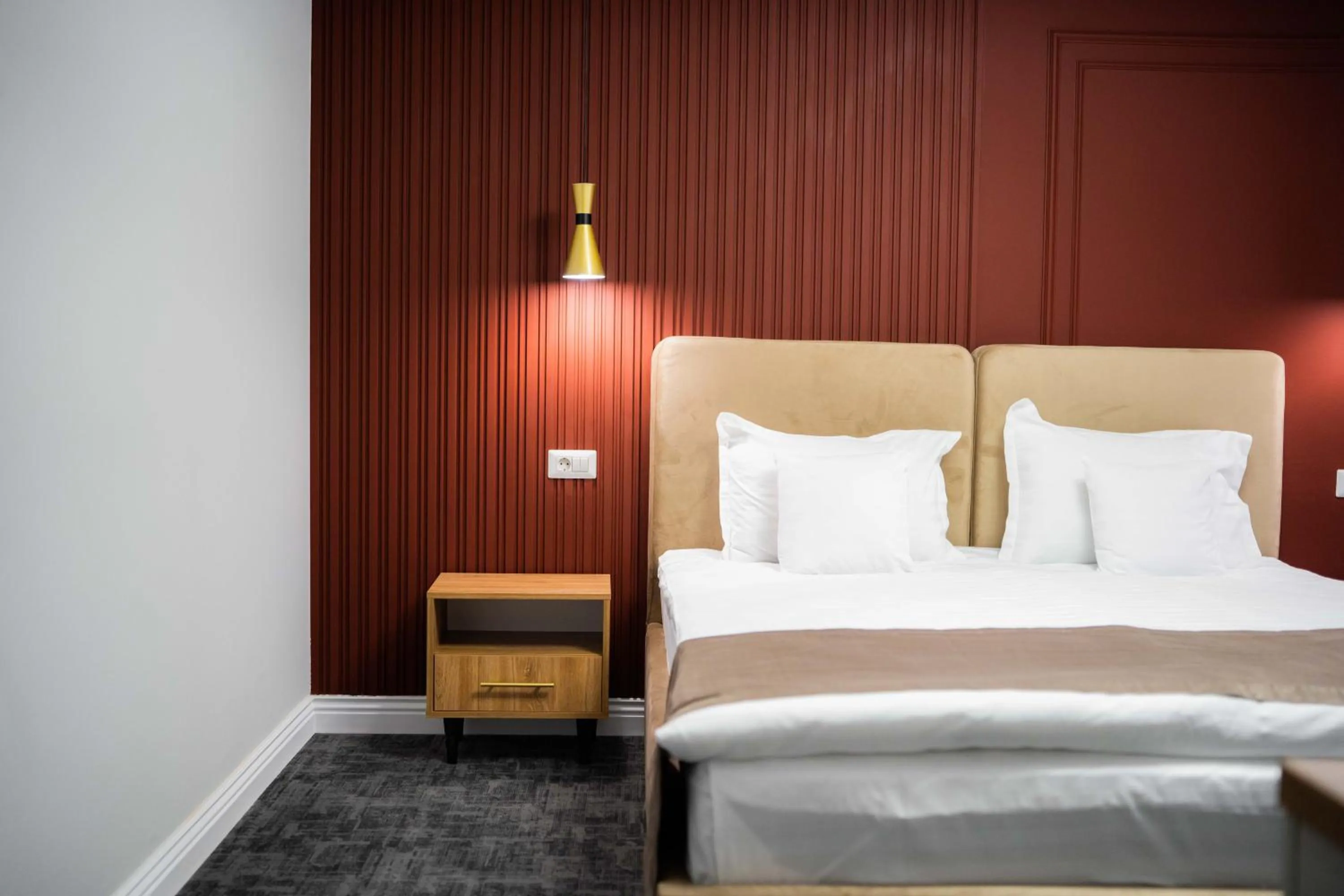 Photo of the whole room, Bed in Hotel Zamca Suceava