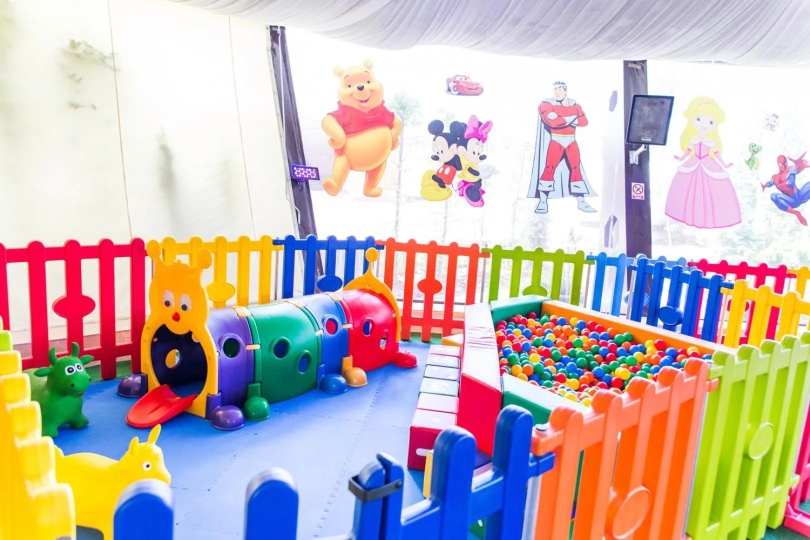 Children play ground in Hotel Zamca Suceava