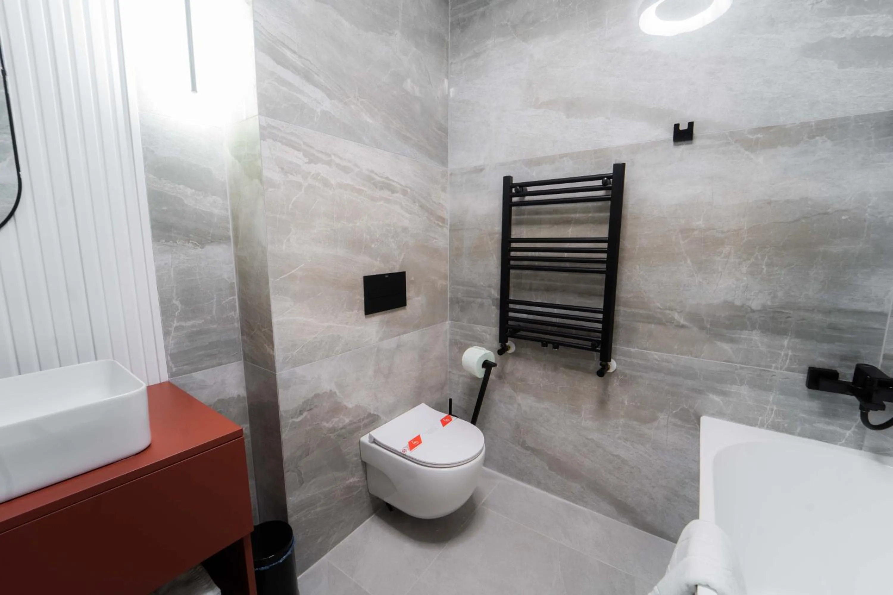 Bathroom in Hotel Zamca Suceava