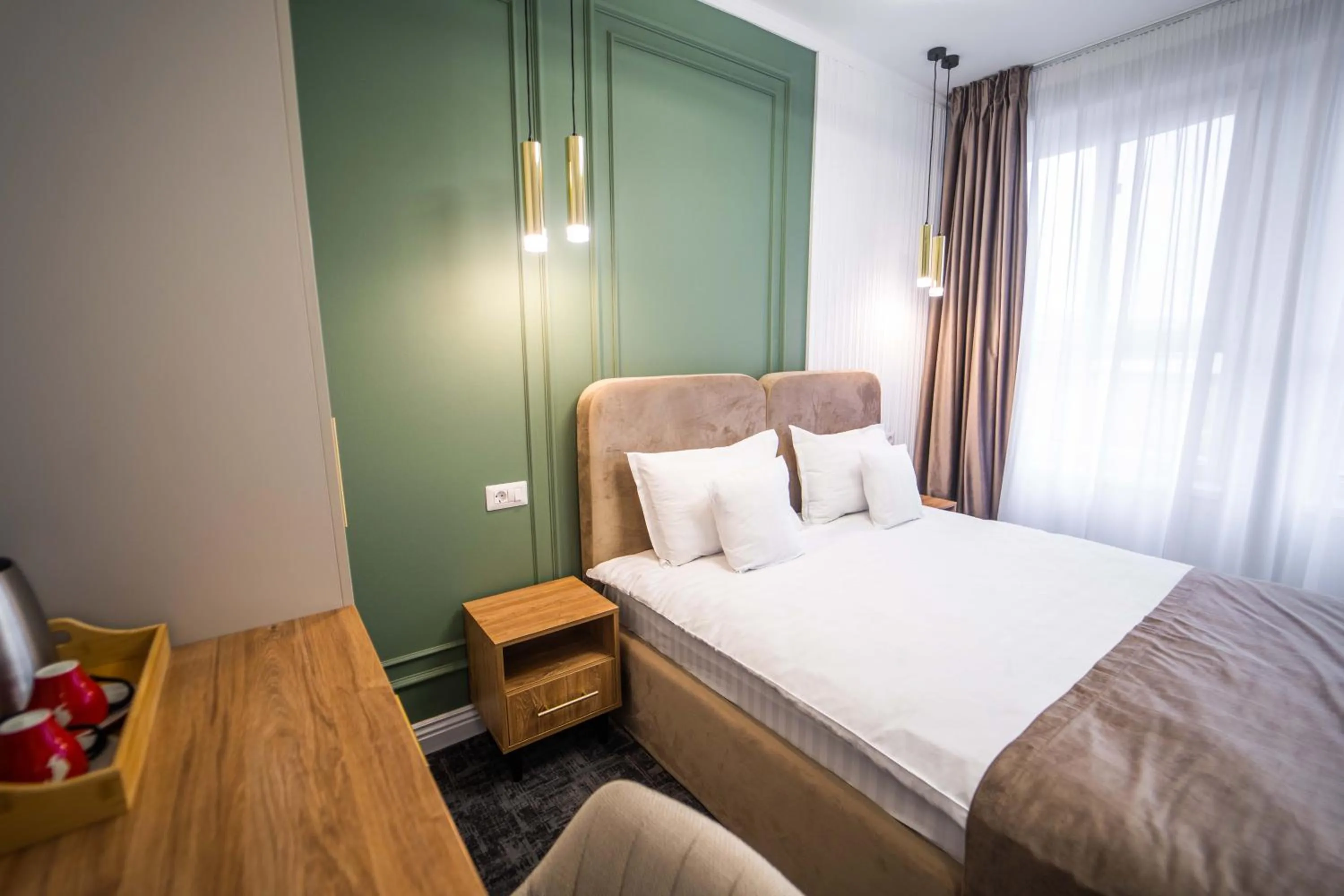 Photo of the whole room, Bed in Hotel Zamca Suceava