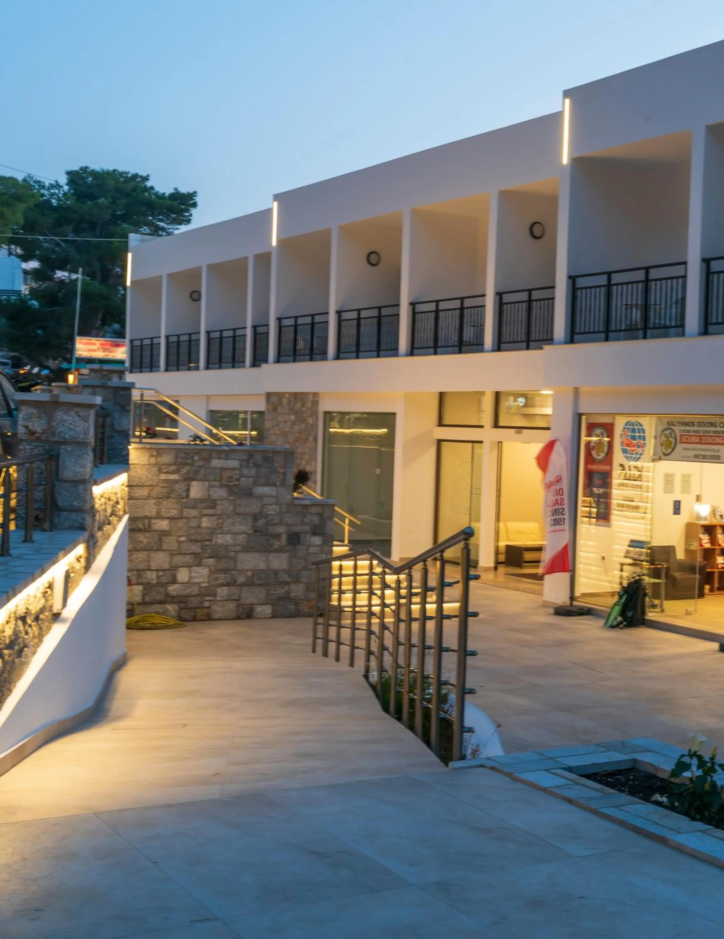 Property building in Plaza Hotel