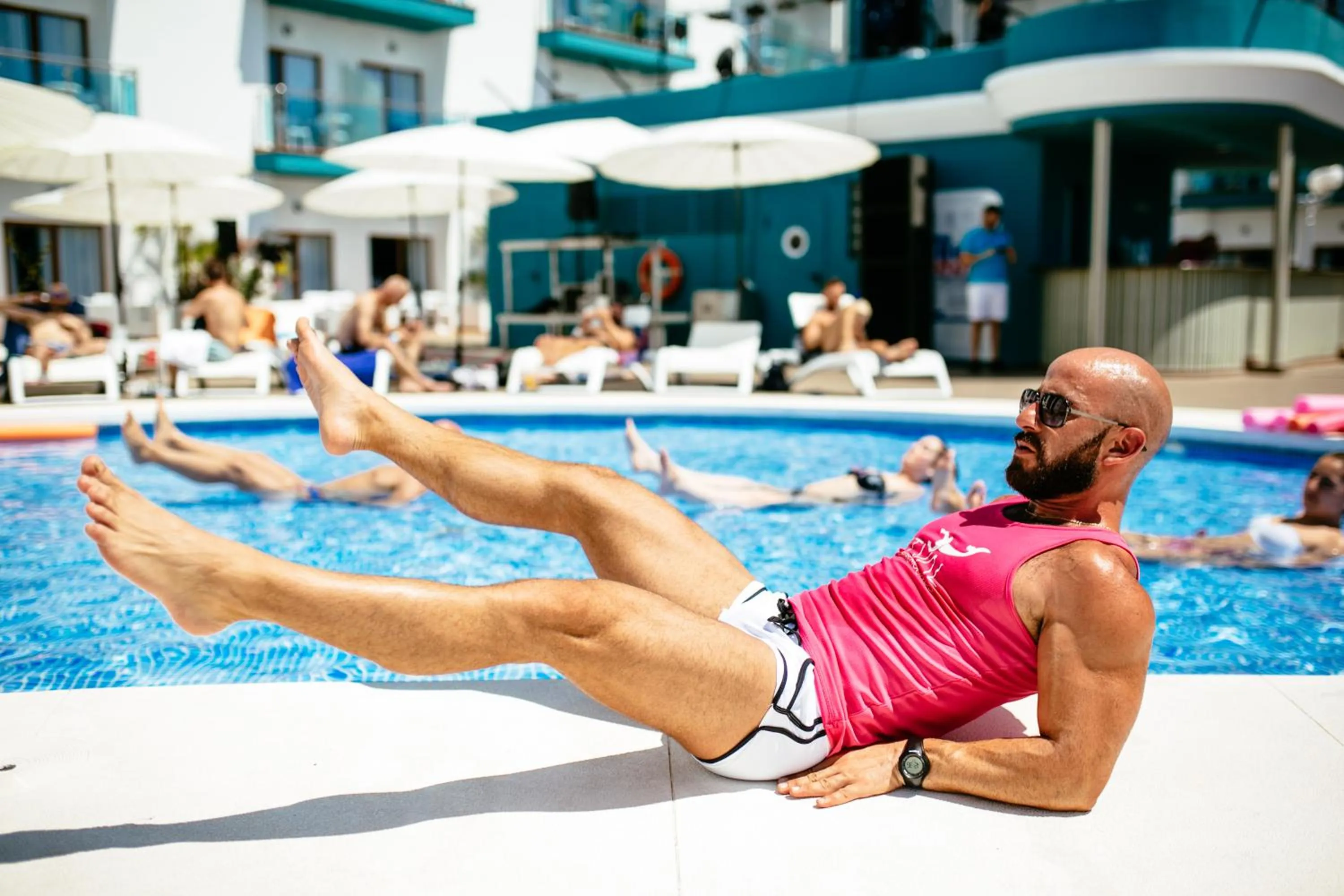 Swimming pool in Hotel Ritual Torremolinos- Adults Only