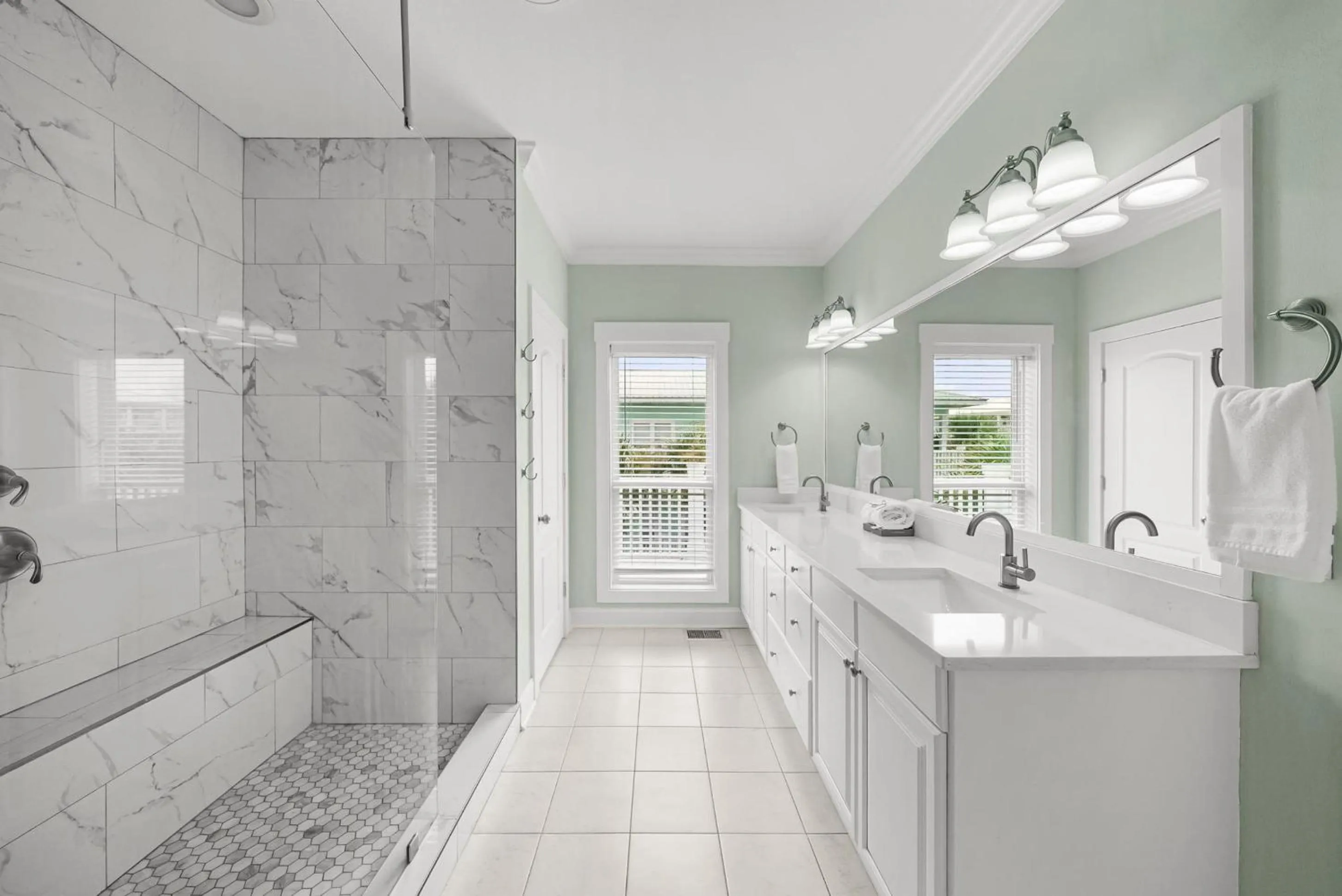 Shower in 30A Beach House - Sanibel