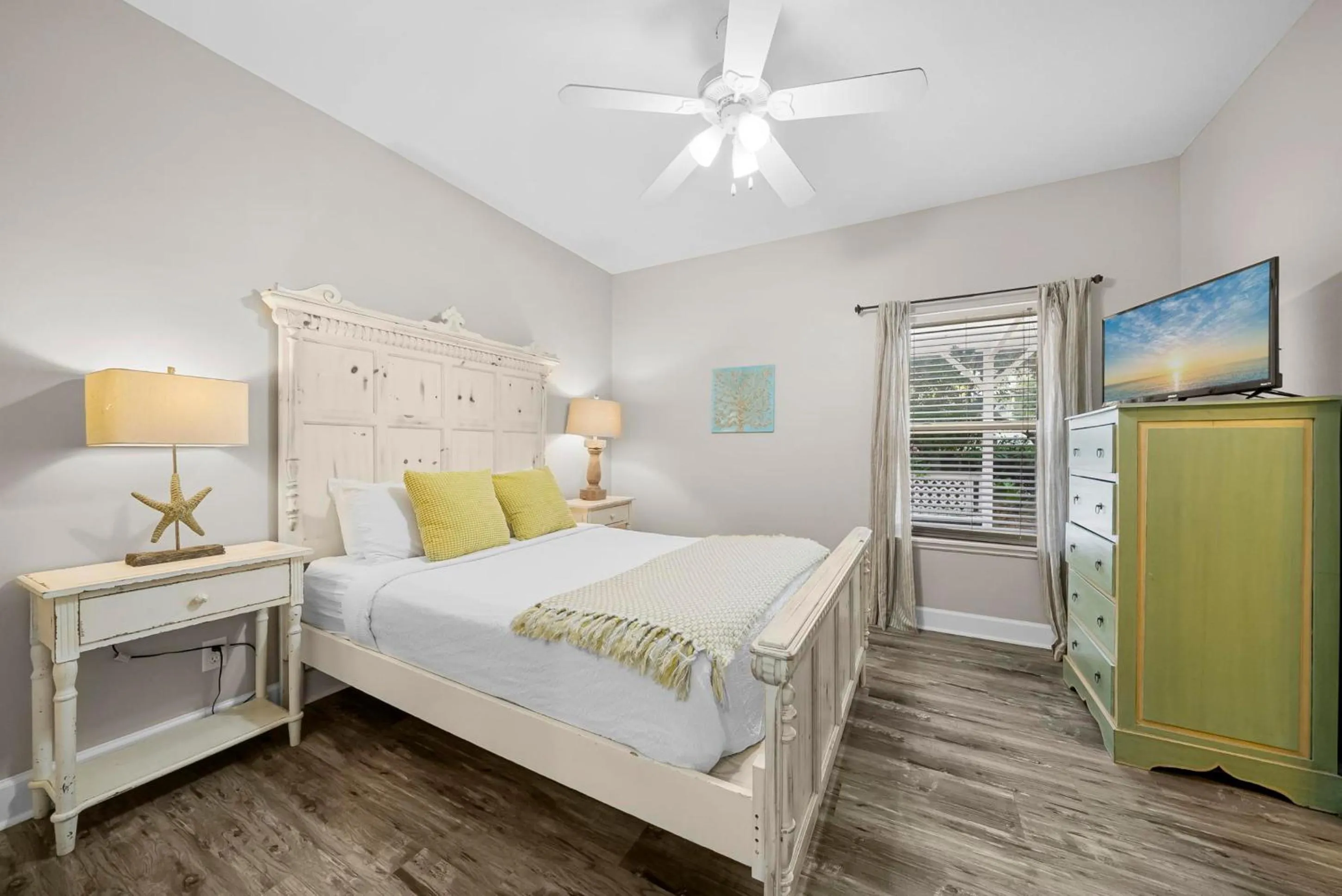 Bed in 30A Beach House - Sanibel